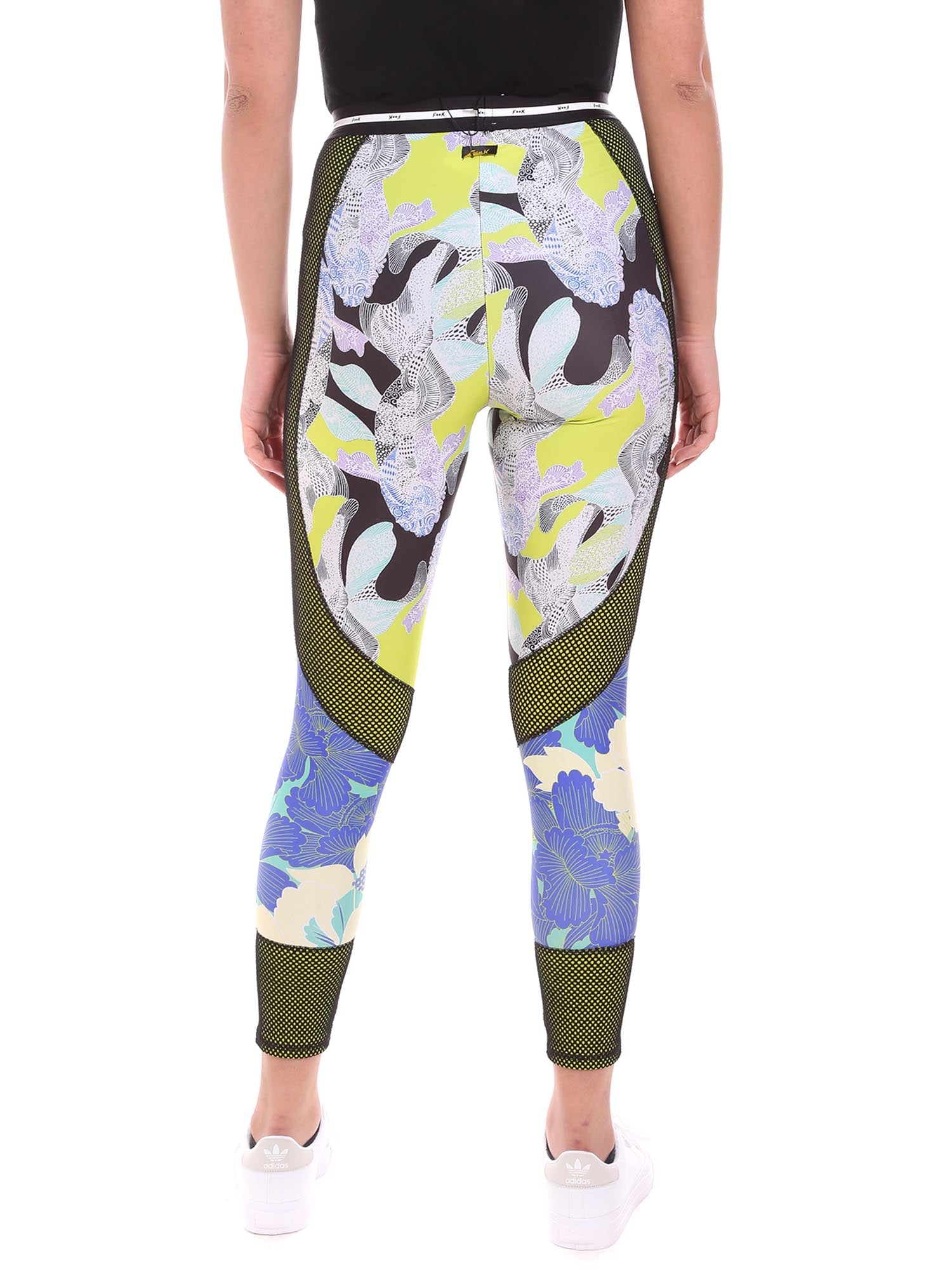 Leggings Giallo F**k