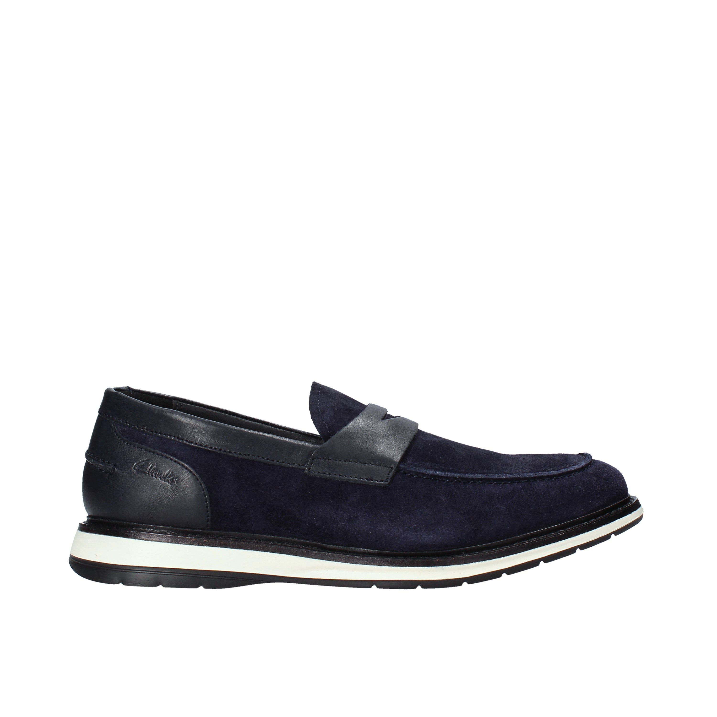 Mocassini Blu Clarks