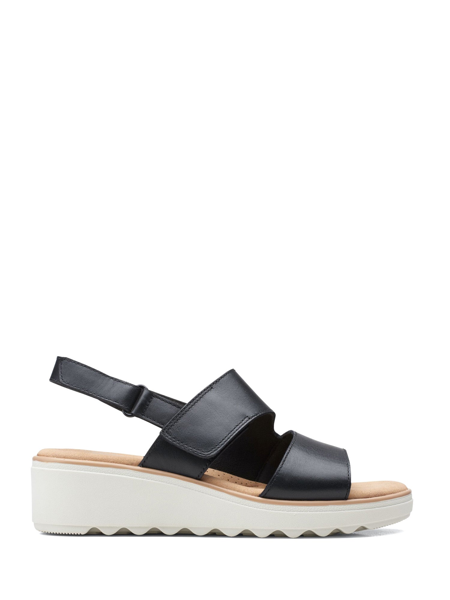 Sandali zeppa Nero Clarks