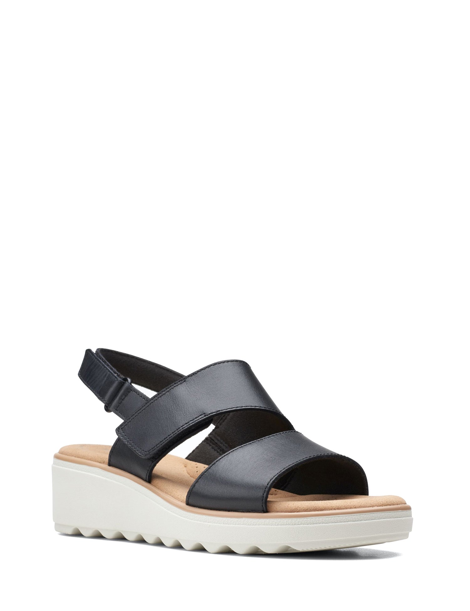 Sandali zeppa Nero Clarks