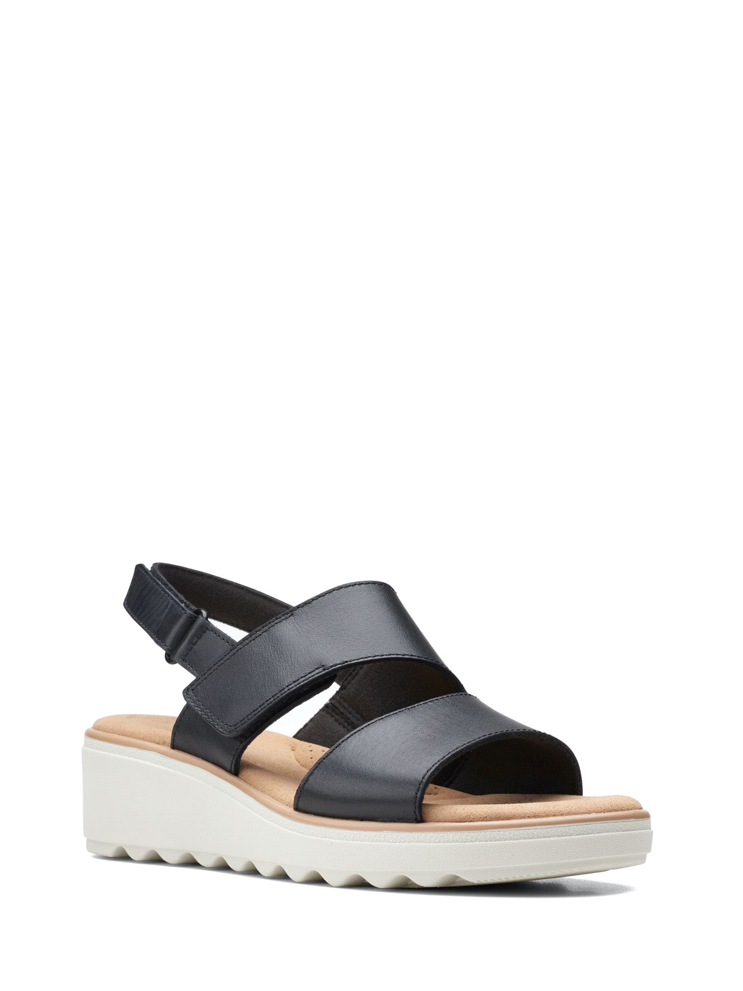 Sandali zeppa Nero Clarks