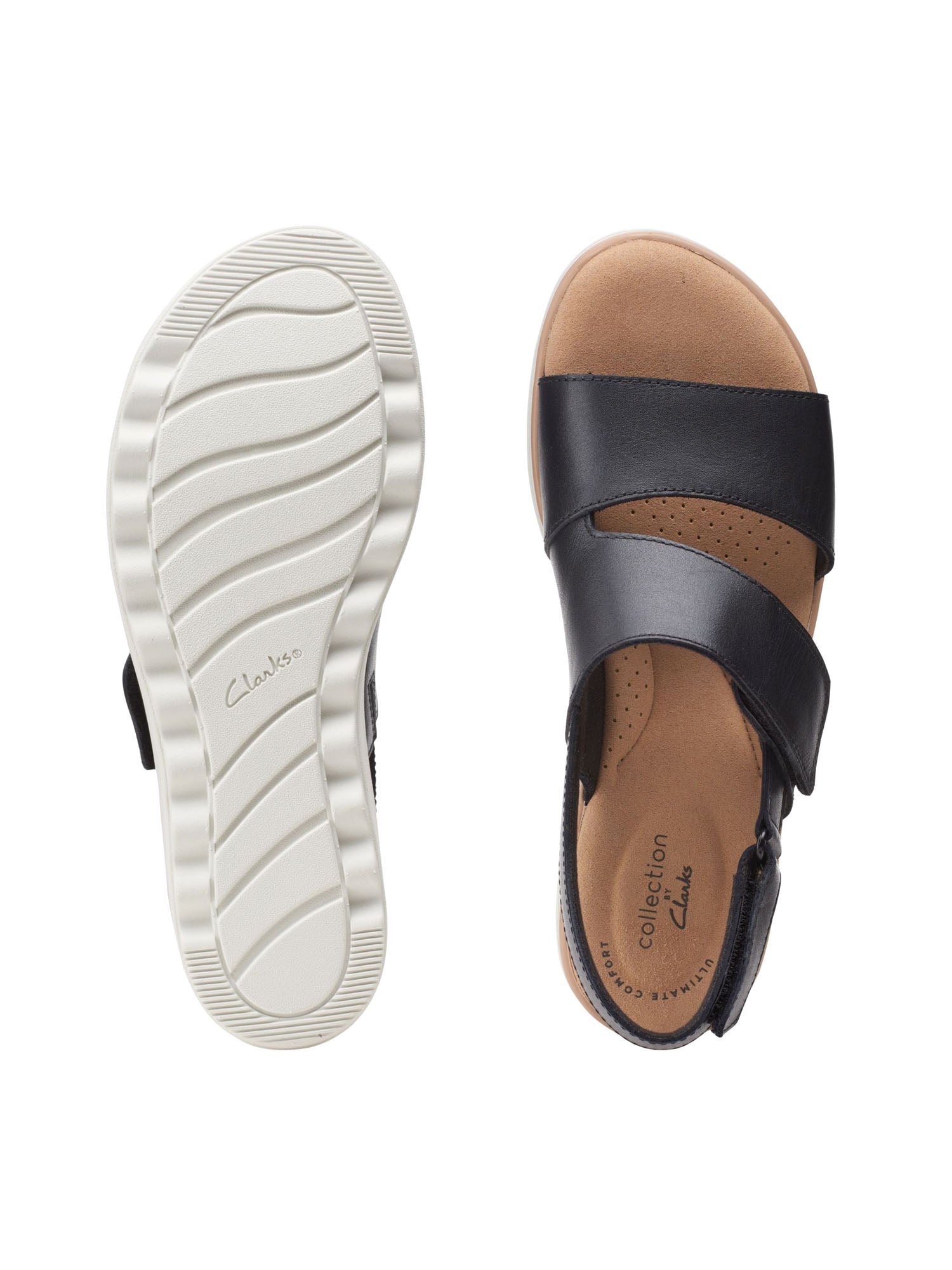 Sandali zeppa Nero Clarks