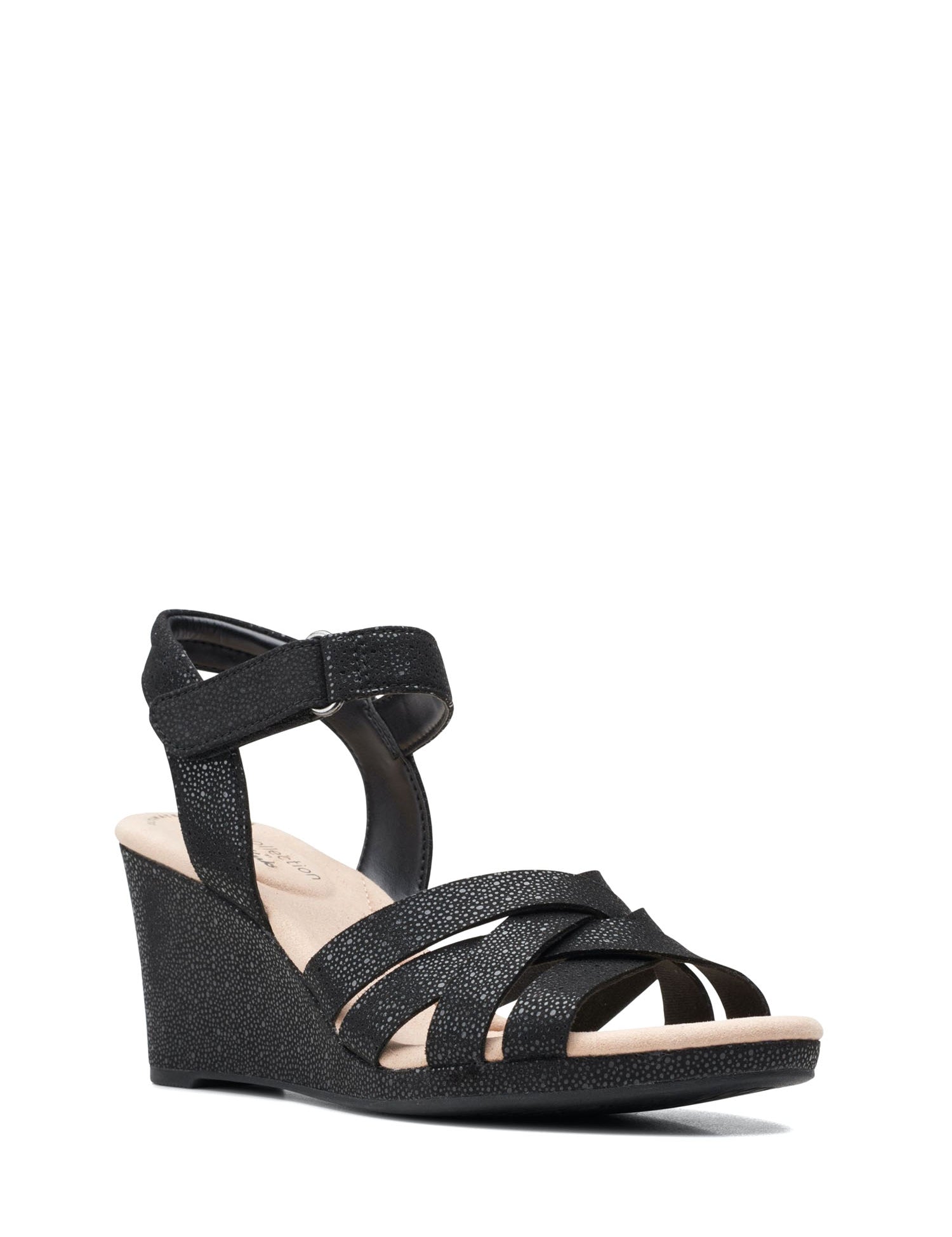 Sandali zeppa Nero Clarks