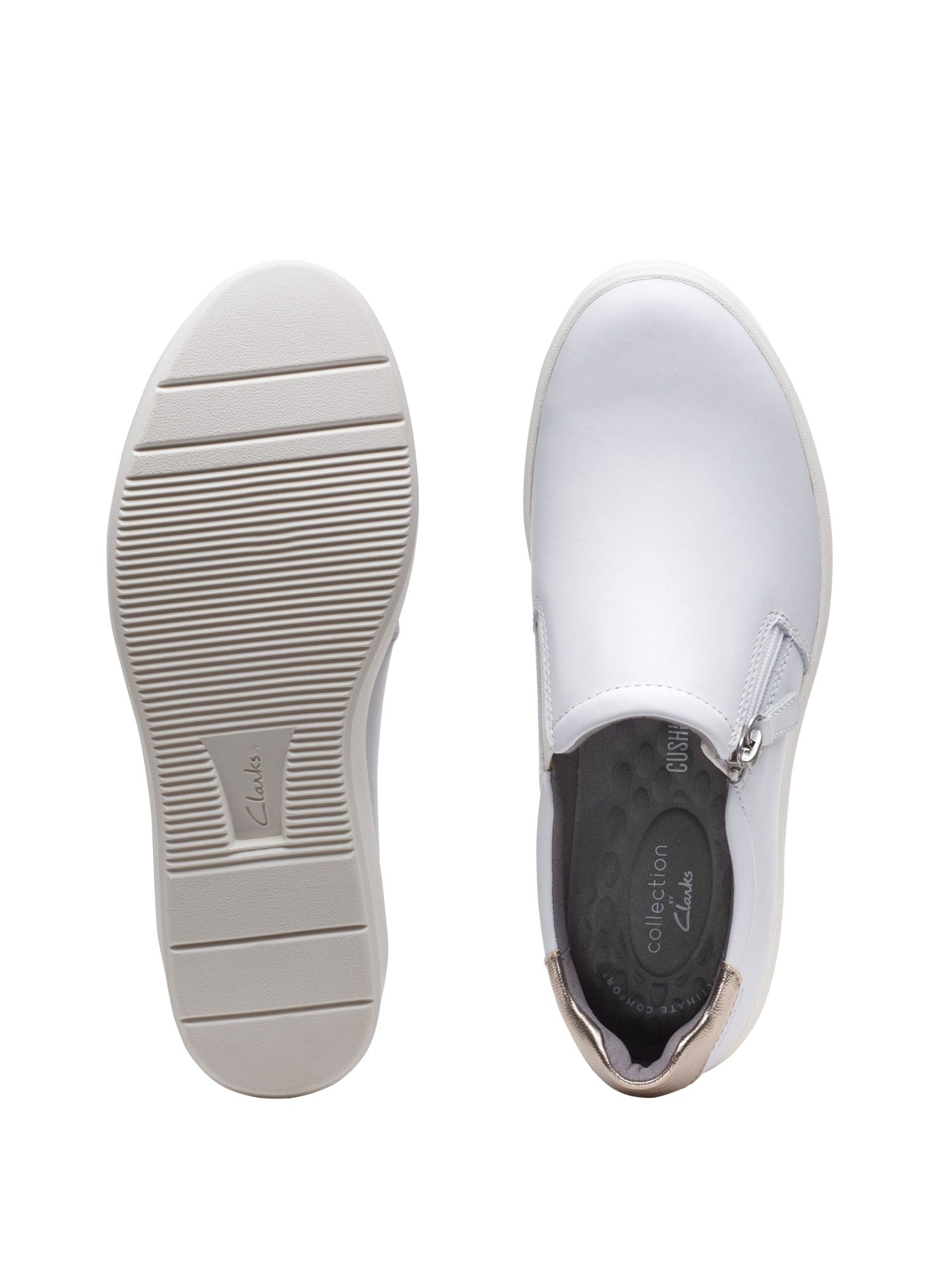 Slip-on Bianco Clarks