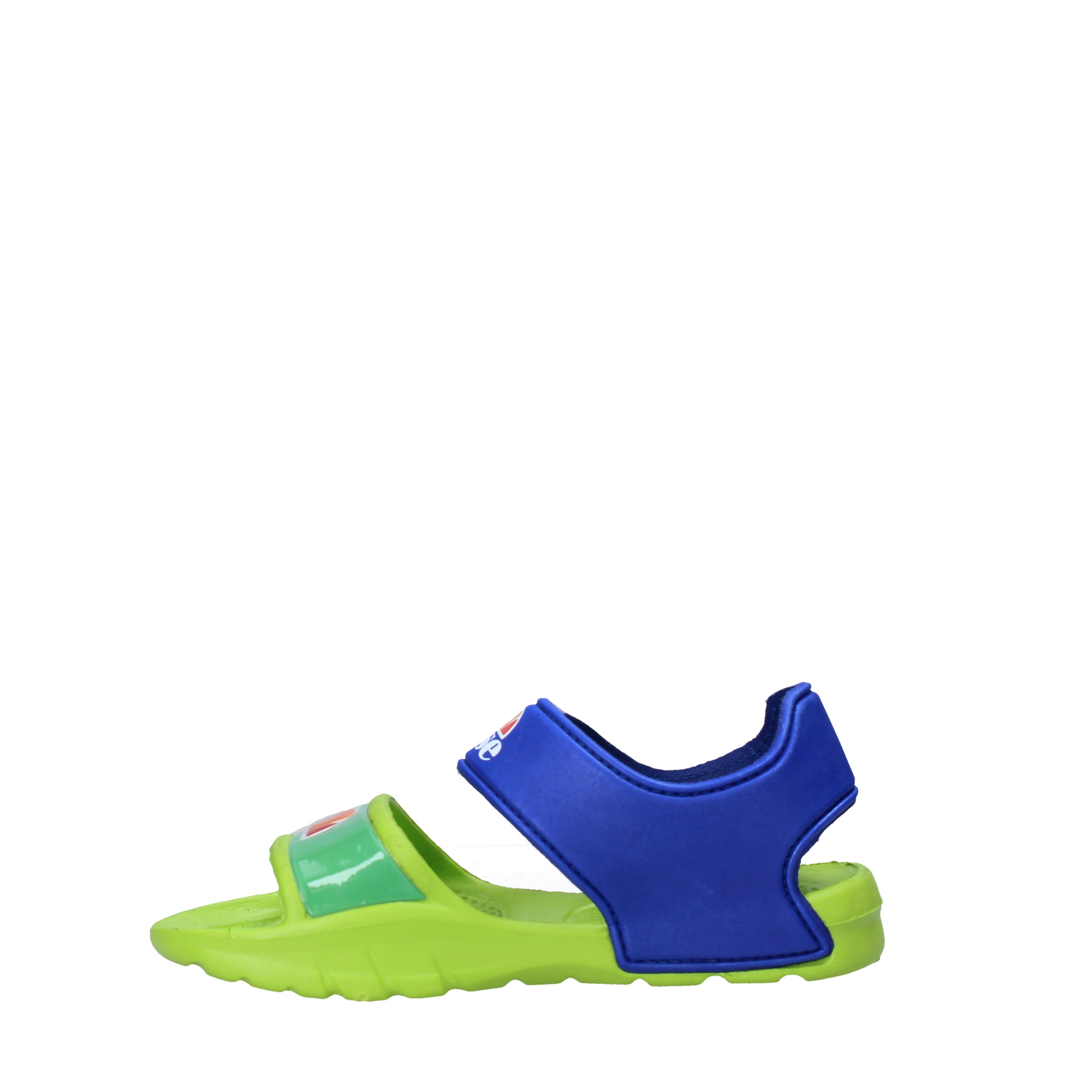 Sandali con strappi Verde Ellesse