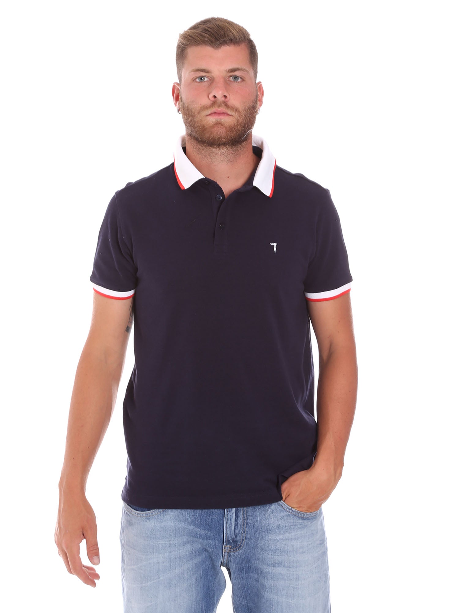 Polo Blu Trussardi Jeans