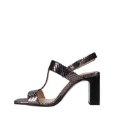 Sandali tacco Marrone Apepazza