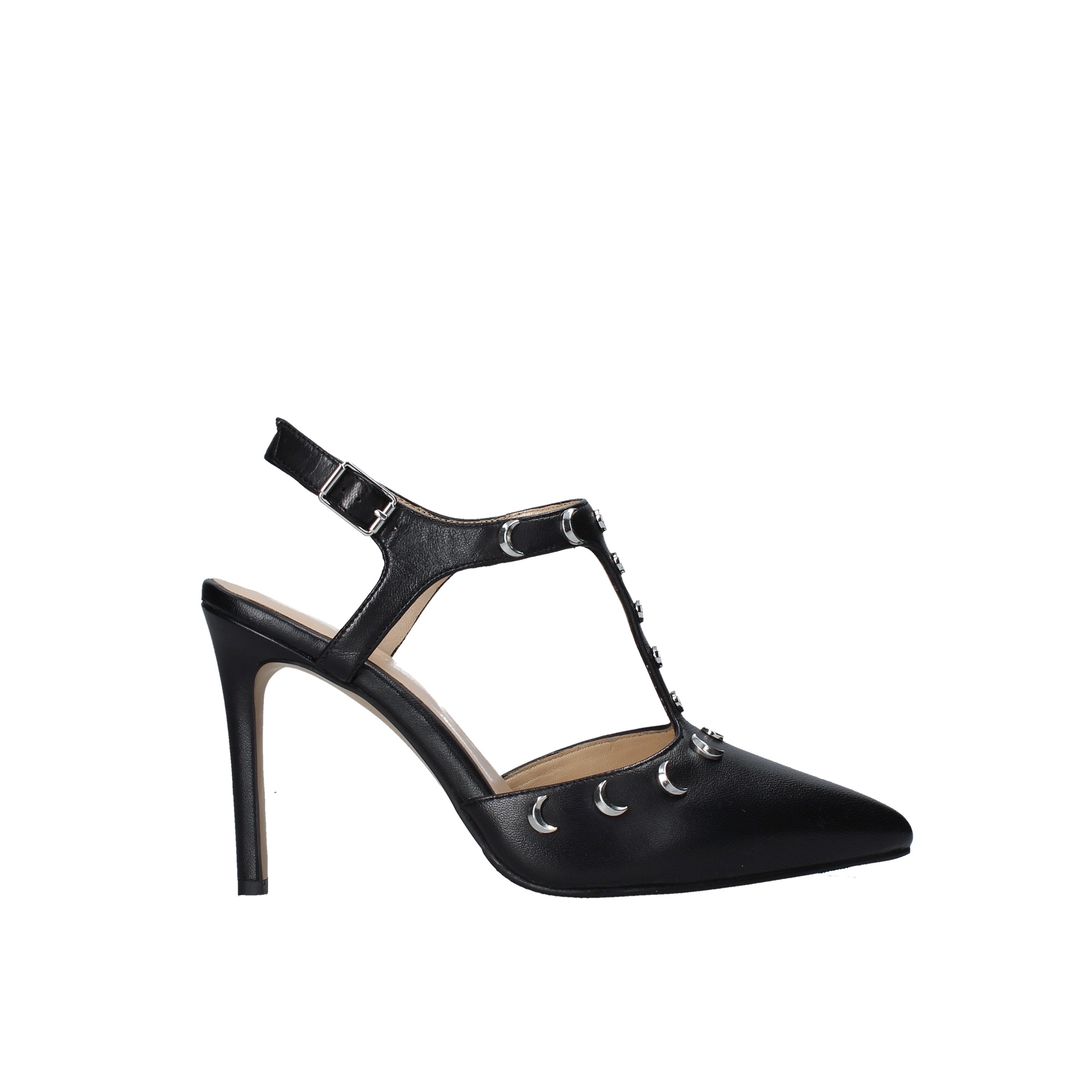 Sandali tacco Nero Apepazza