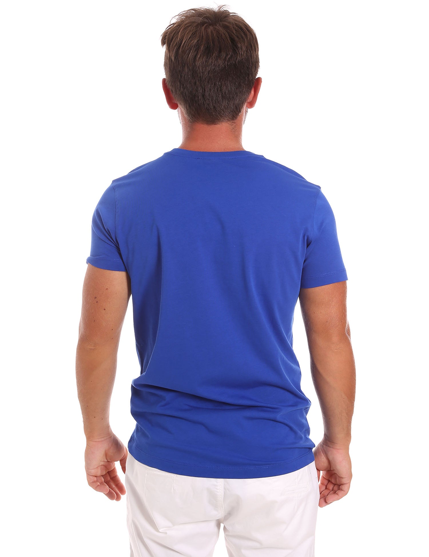 T-shirt Blu Roberto Cavalli