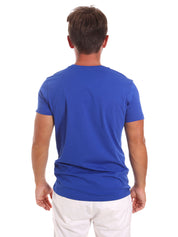 T-shirt Blu Roberto Cavalli