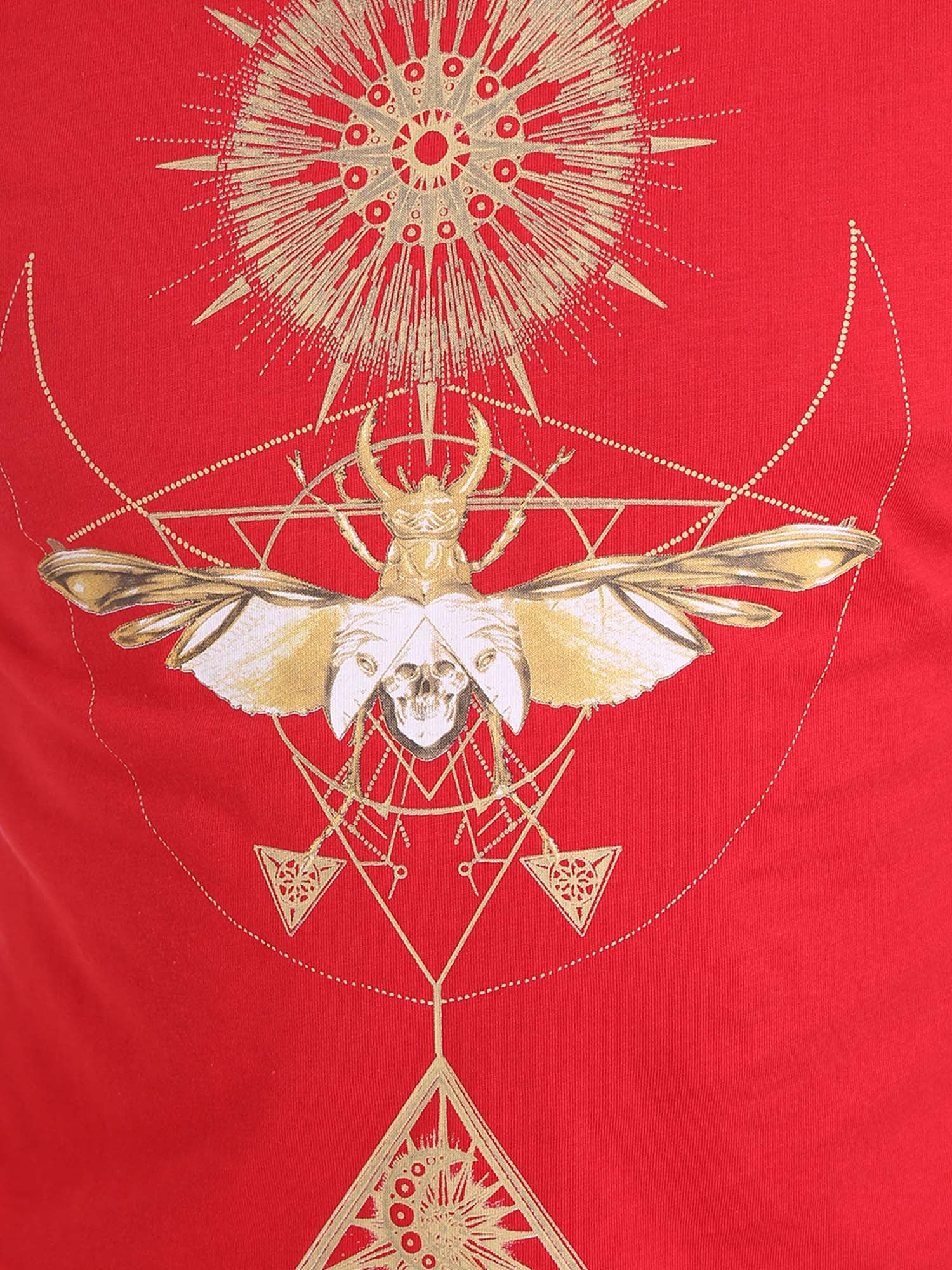 T-shirt Rosso Roberto Cavalli