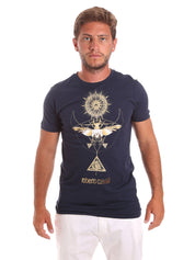 T-shirt Blu Scuro Roberto Cavalli