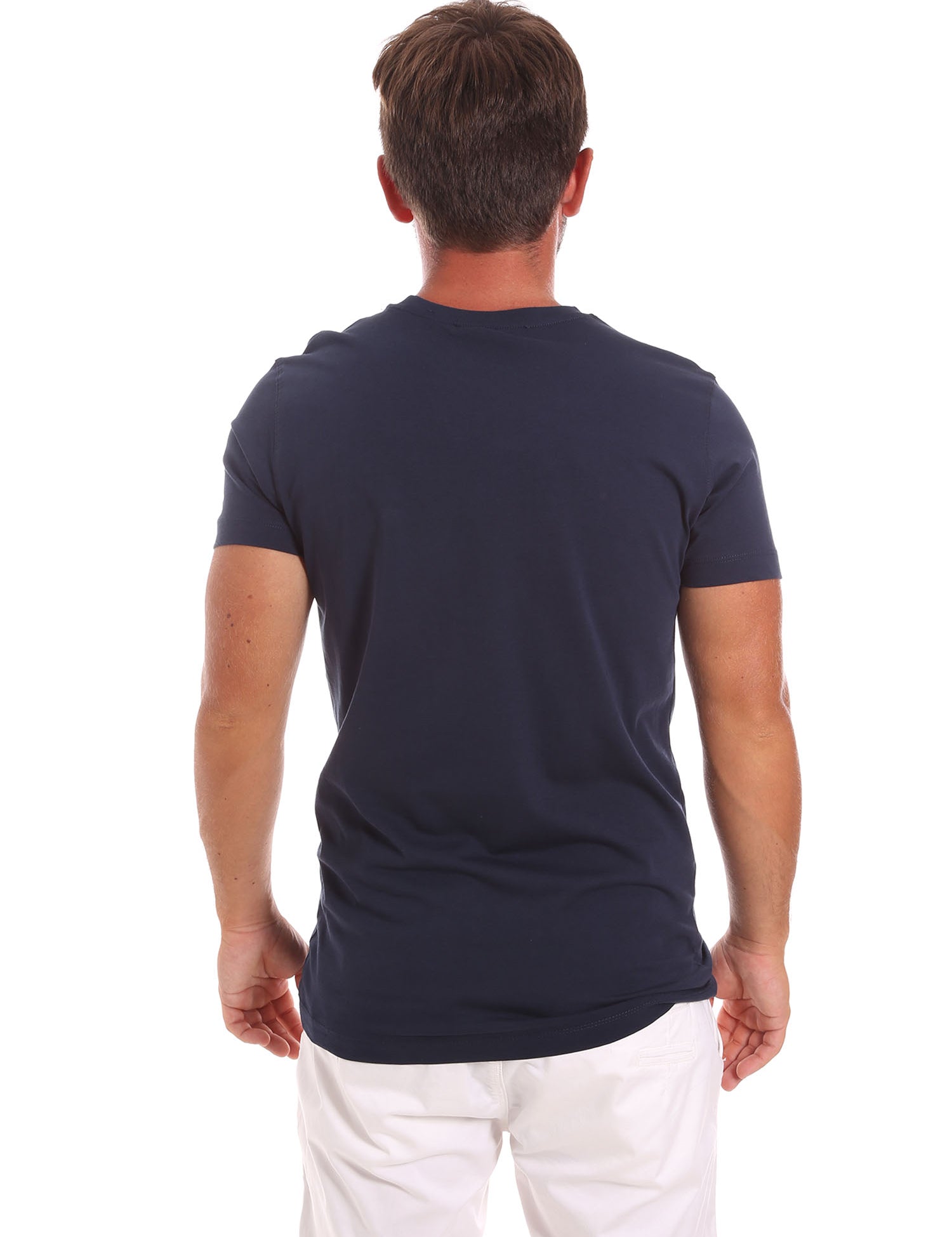 T-shirt Blu Scuro Roberto Cavalli