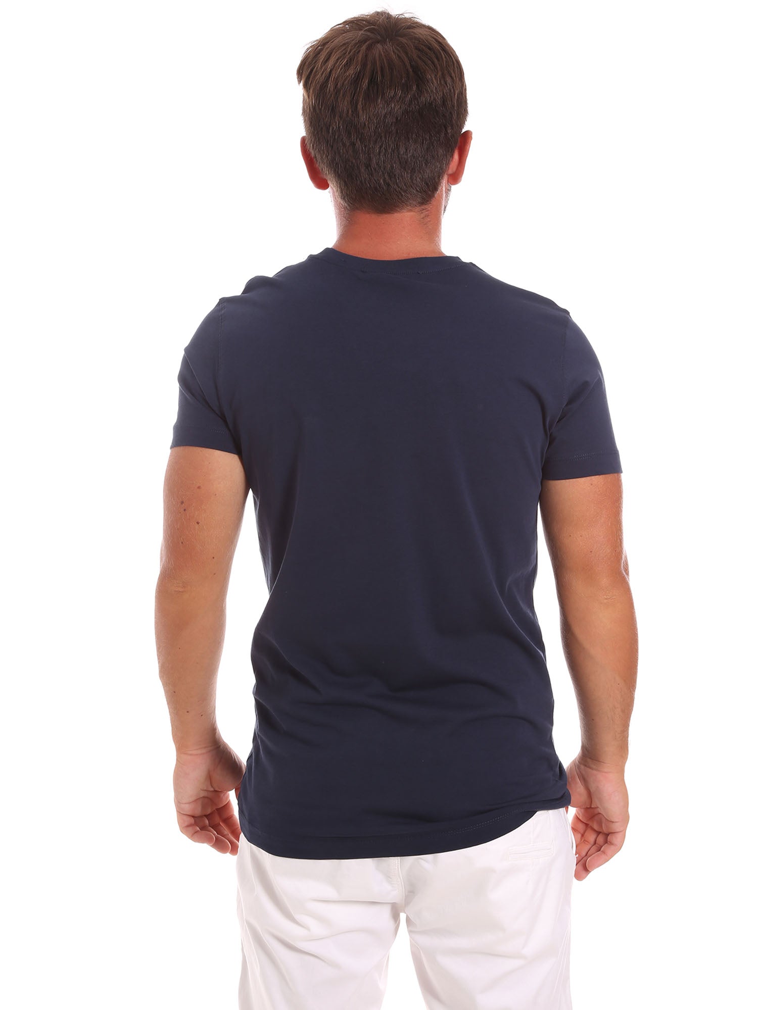 T-shirt Blu Scuro Roberto Cavalli