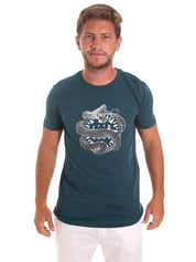 T-shirt Verde Roberto Cavalli