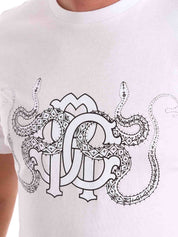 T-shirt Bianco Roberto Cavalli