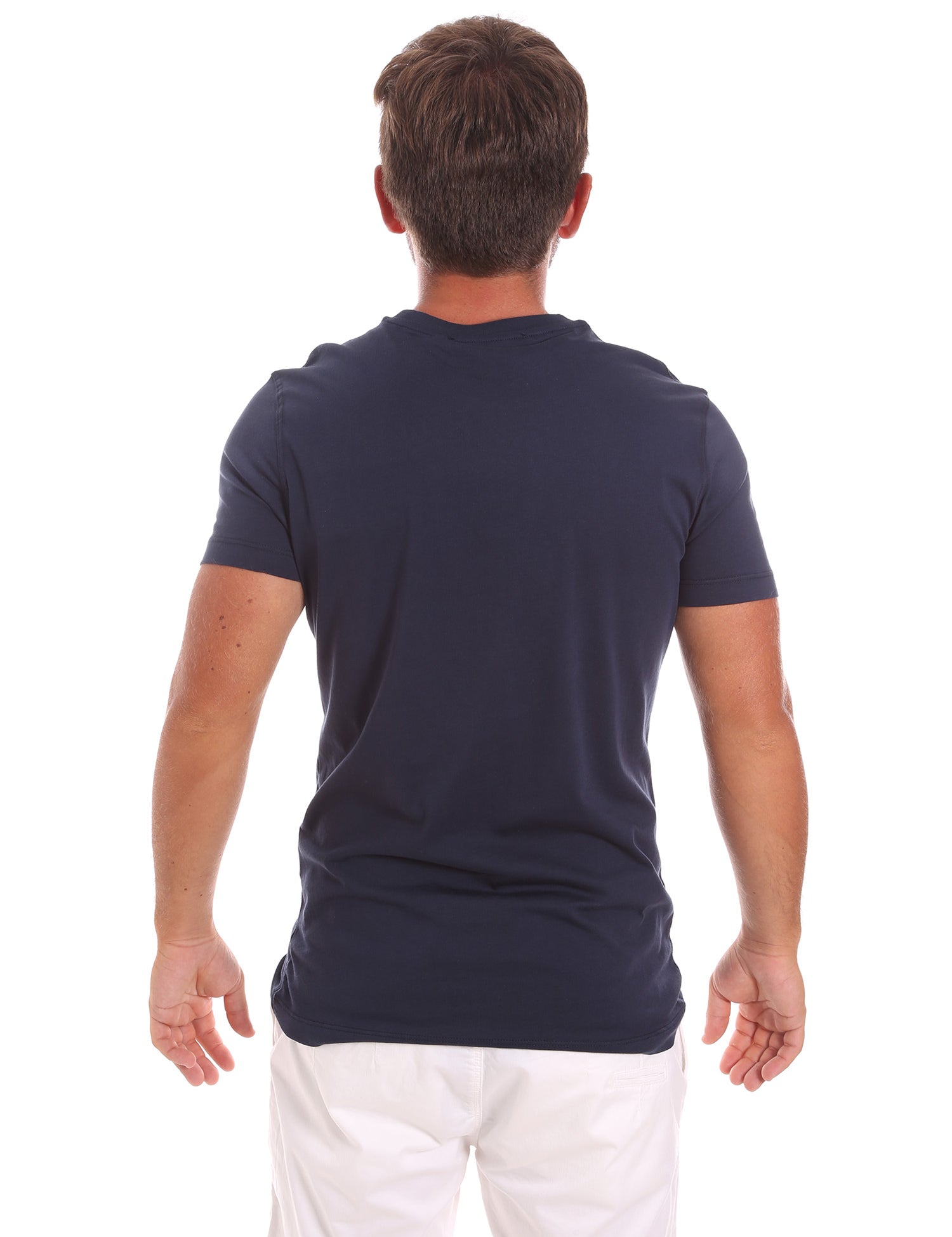 T-shirt Blu Scuro Roberto Cavalli