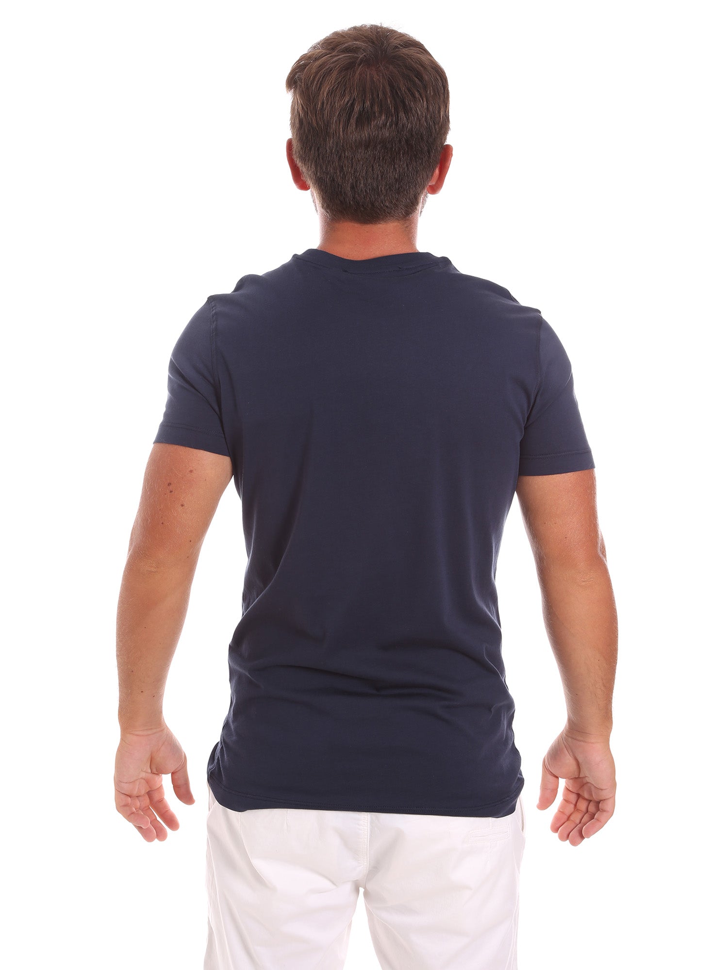 T-shirt Blu Scuro Roberto Cavalli