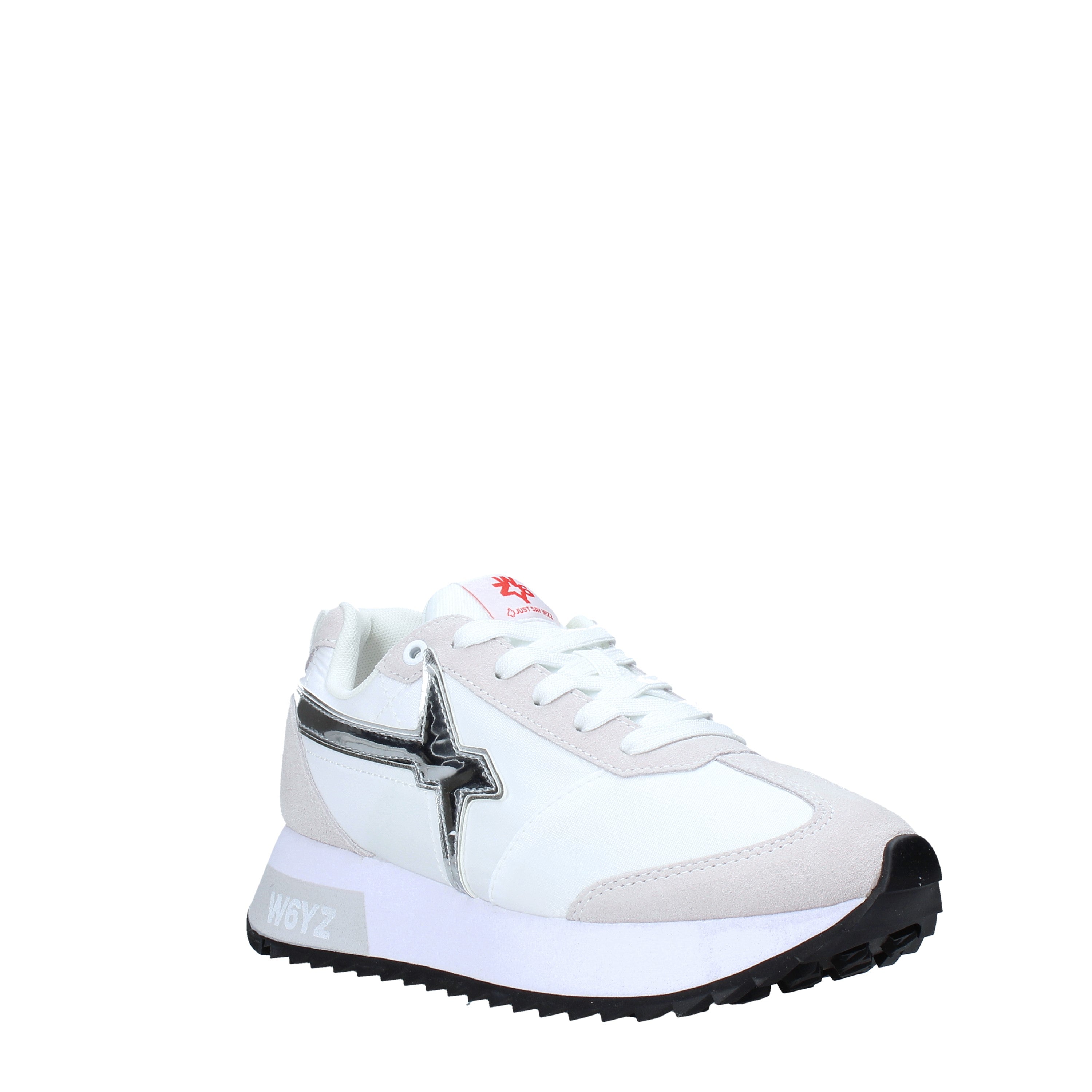 Sneakers Bianco Argento W6yz