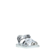 Sandali con strappi Argentato Naturino