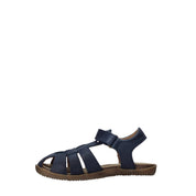 Sandali con strappi Blu Naturino