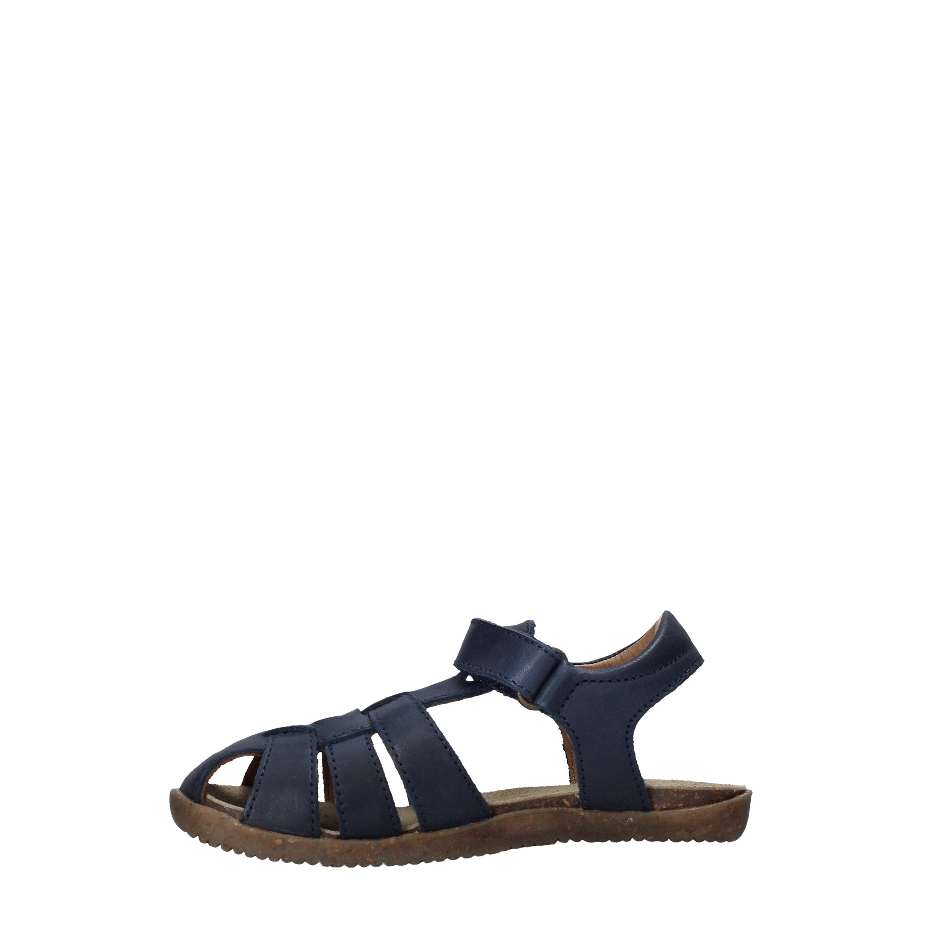 Sandali con strappi Blu Naturino