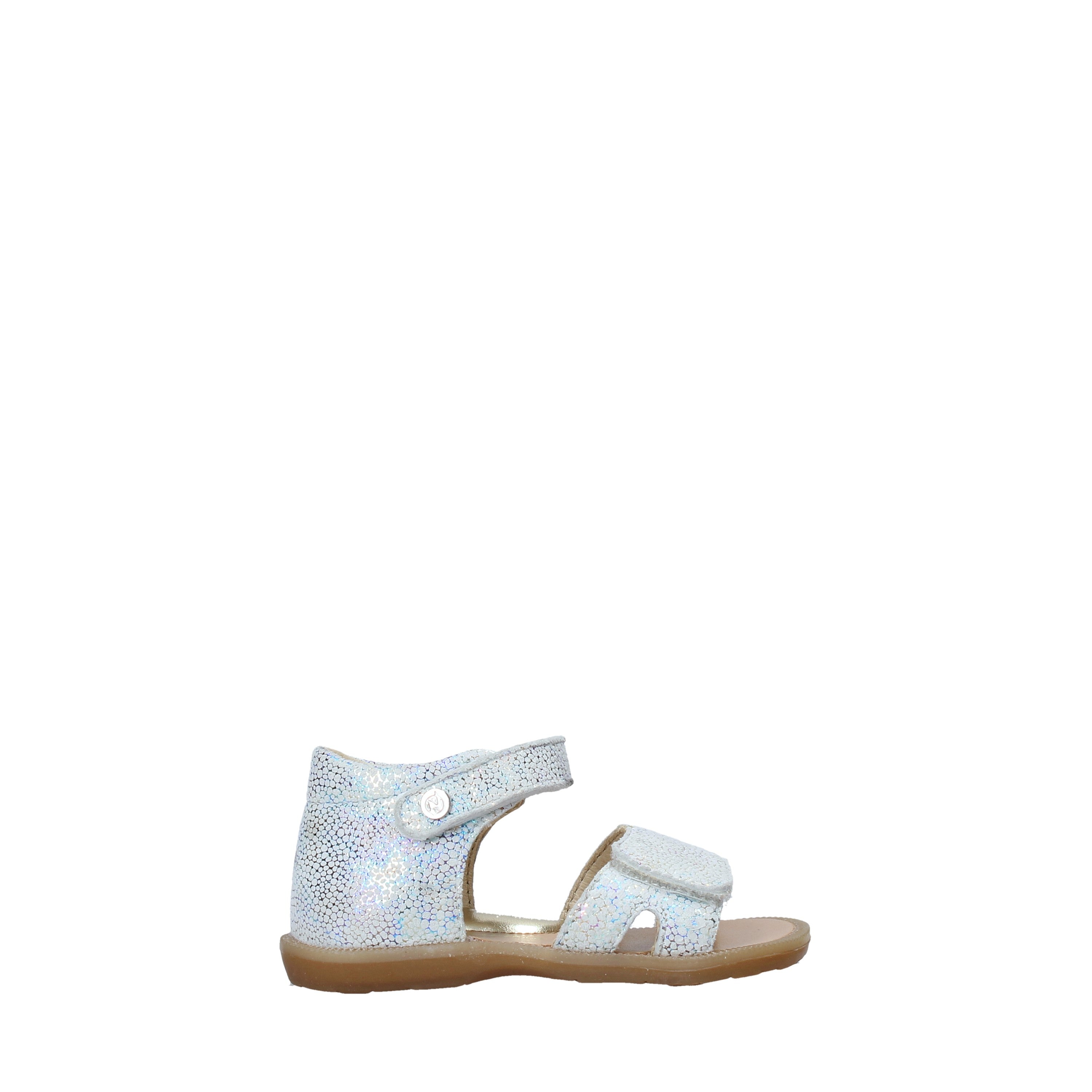 Sandali con strappi Bianco Naturino