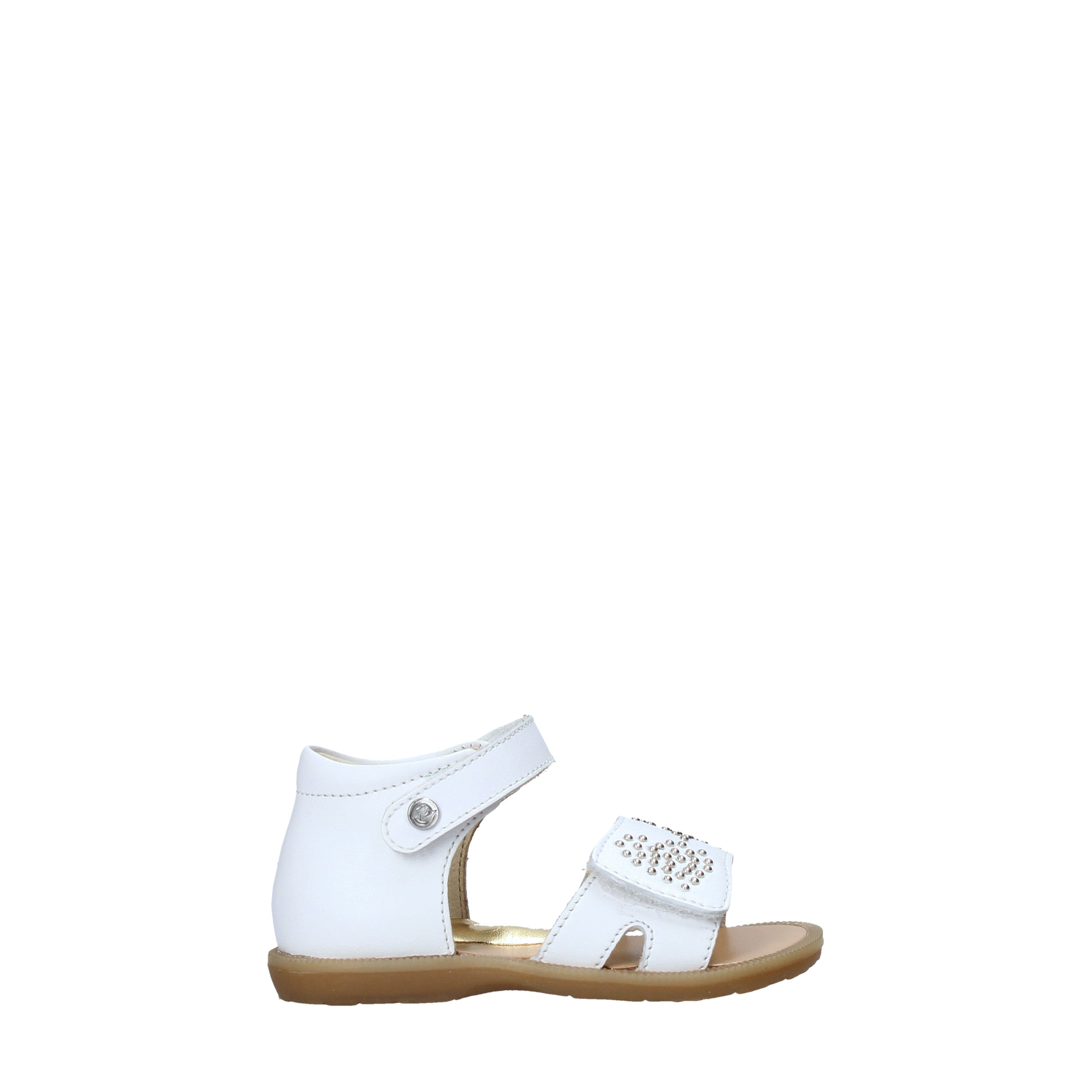 Sandali con strappi Bianco Naturino