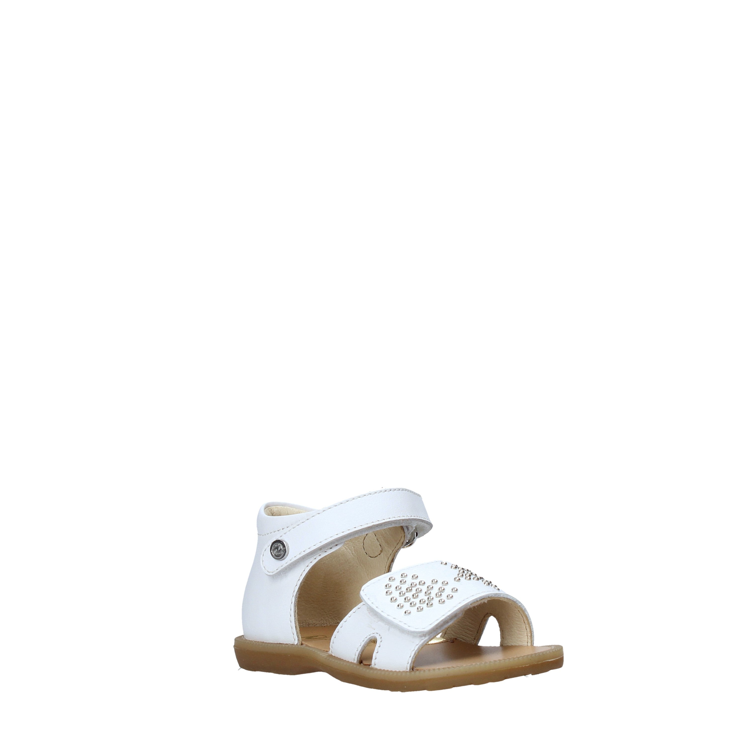 Sandali con strappi Bianco Naturino