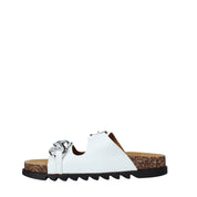 Sandali Bianco Gold&gold