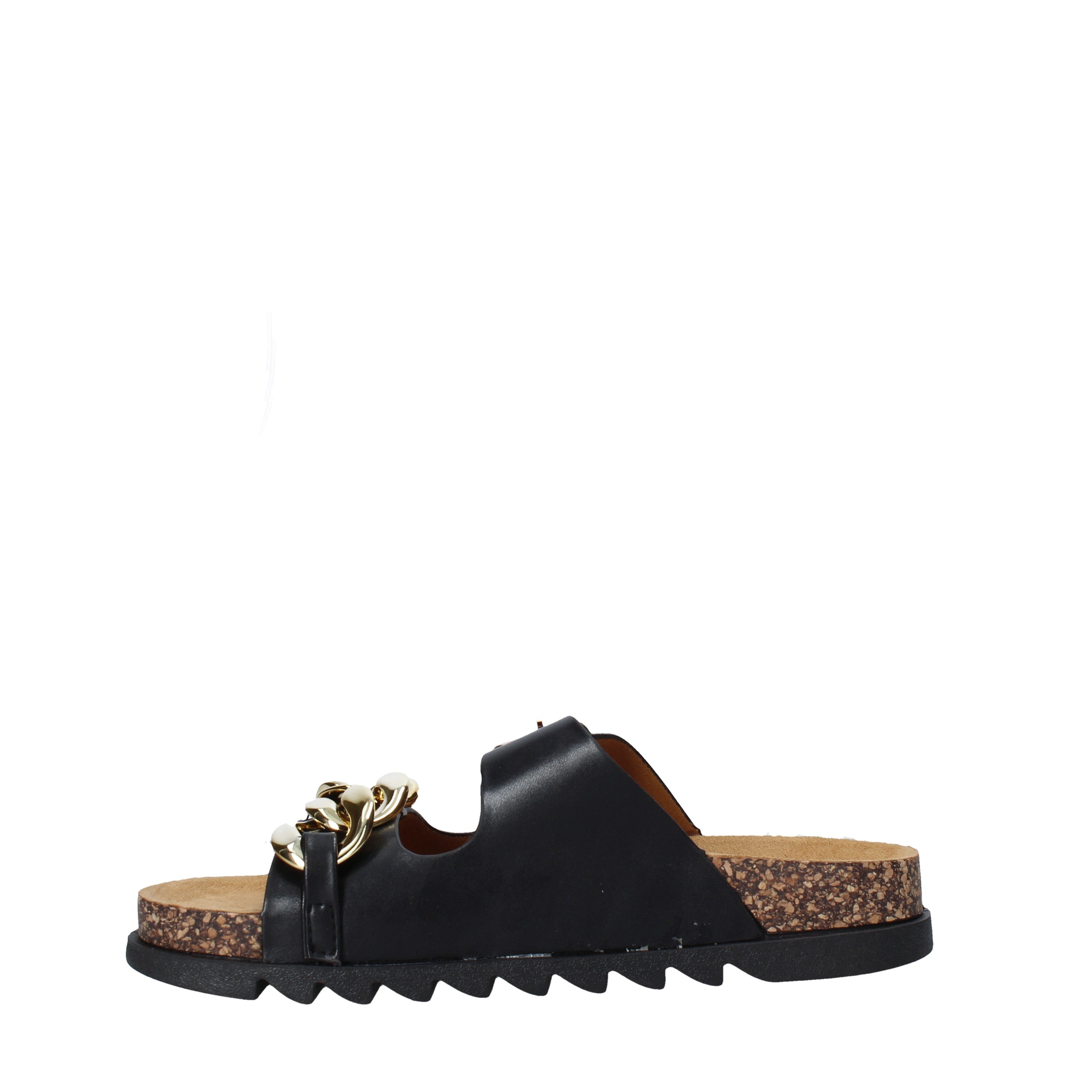 Sandali Nero Gold&gold