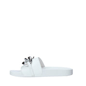 Ciabatte Bianco Gold&gold