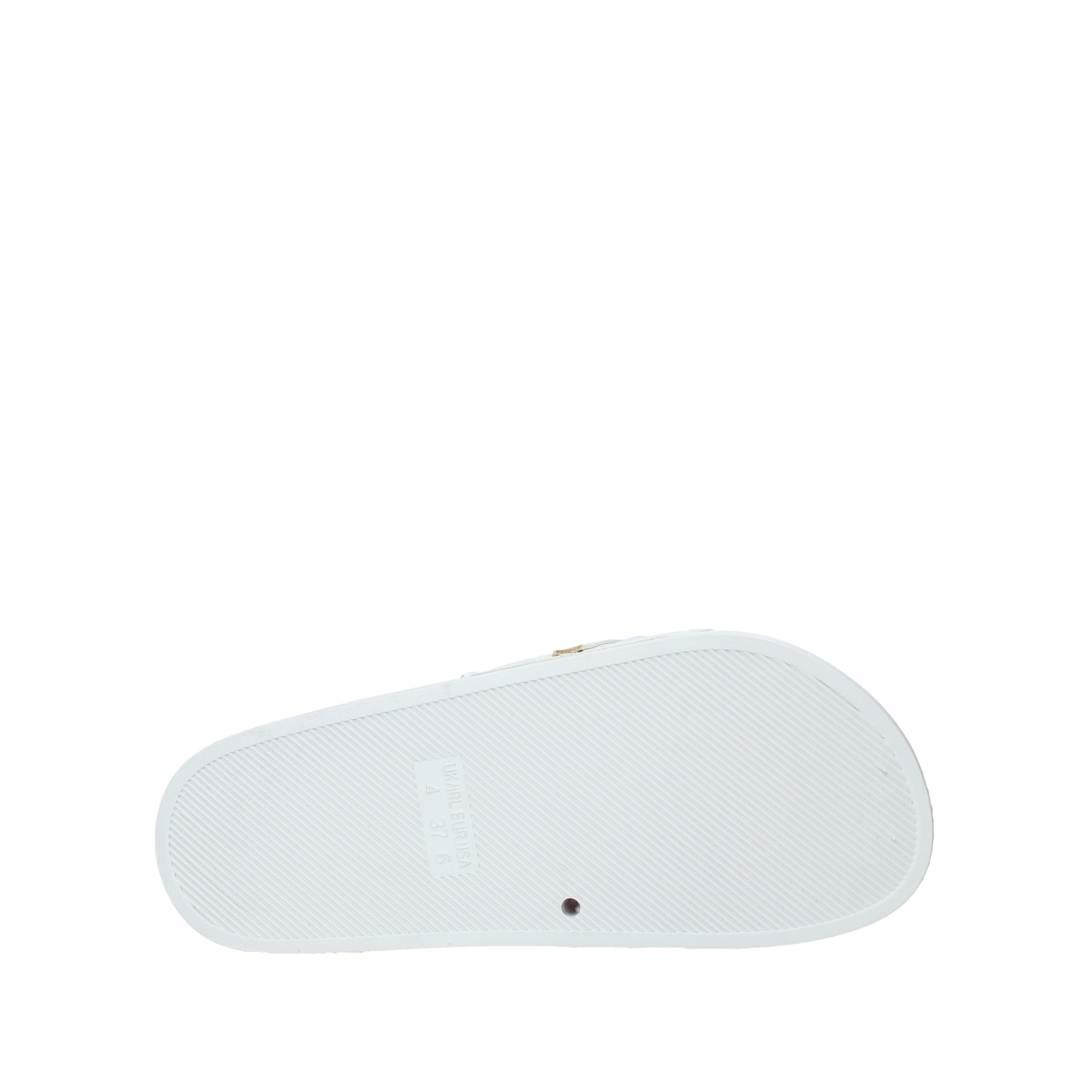 Ciabatte Bianco Gold&gold