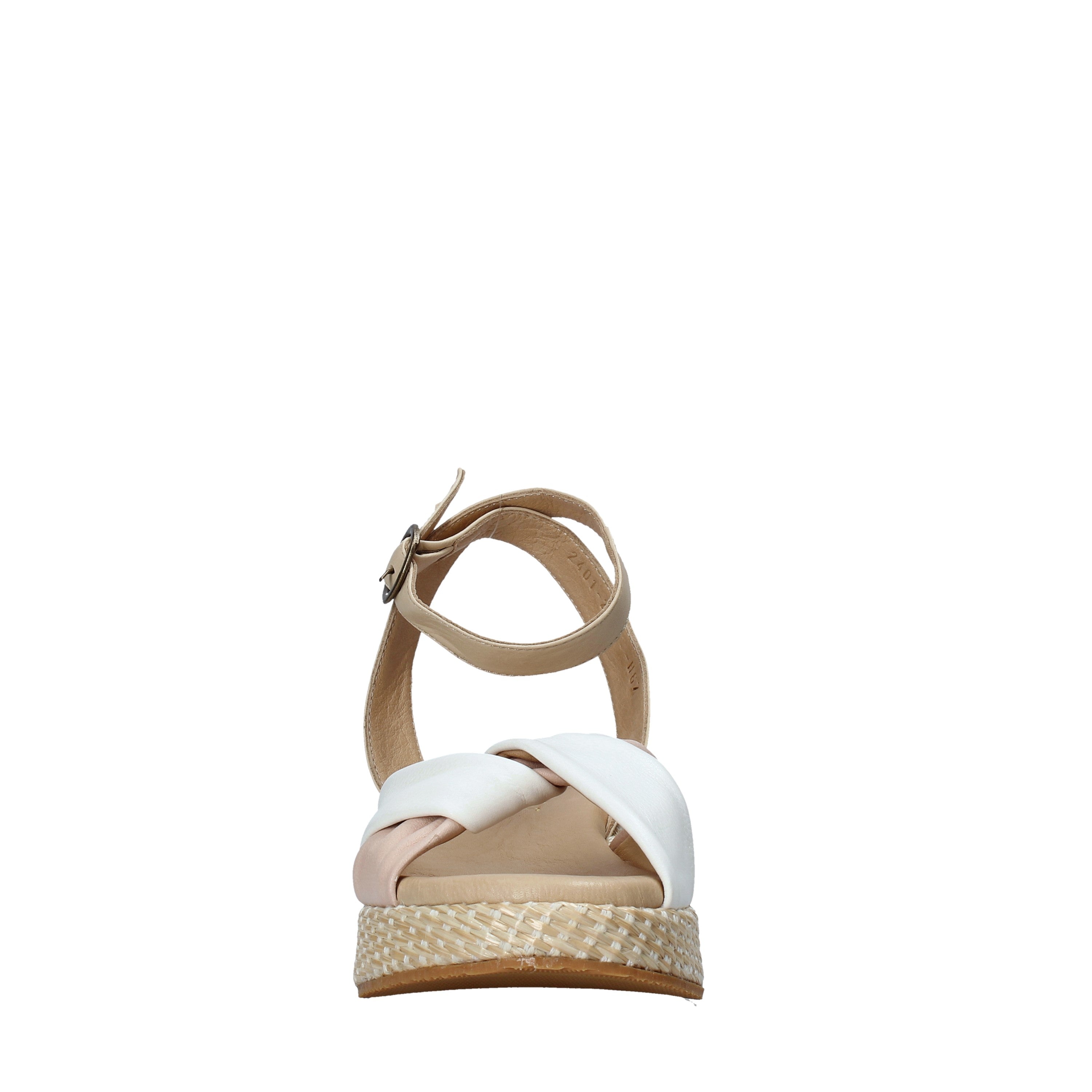 Sandali zeppa Beige Sshady