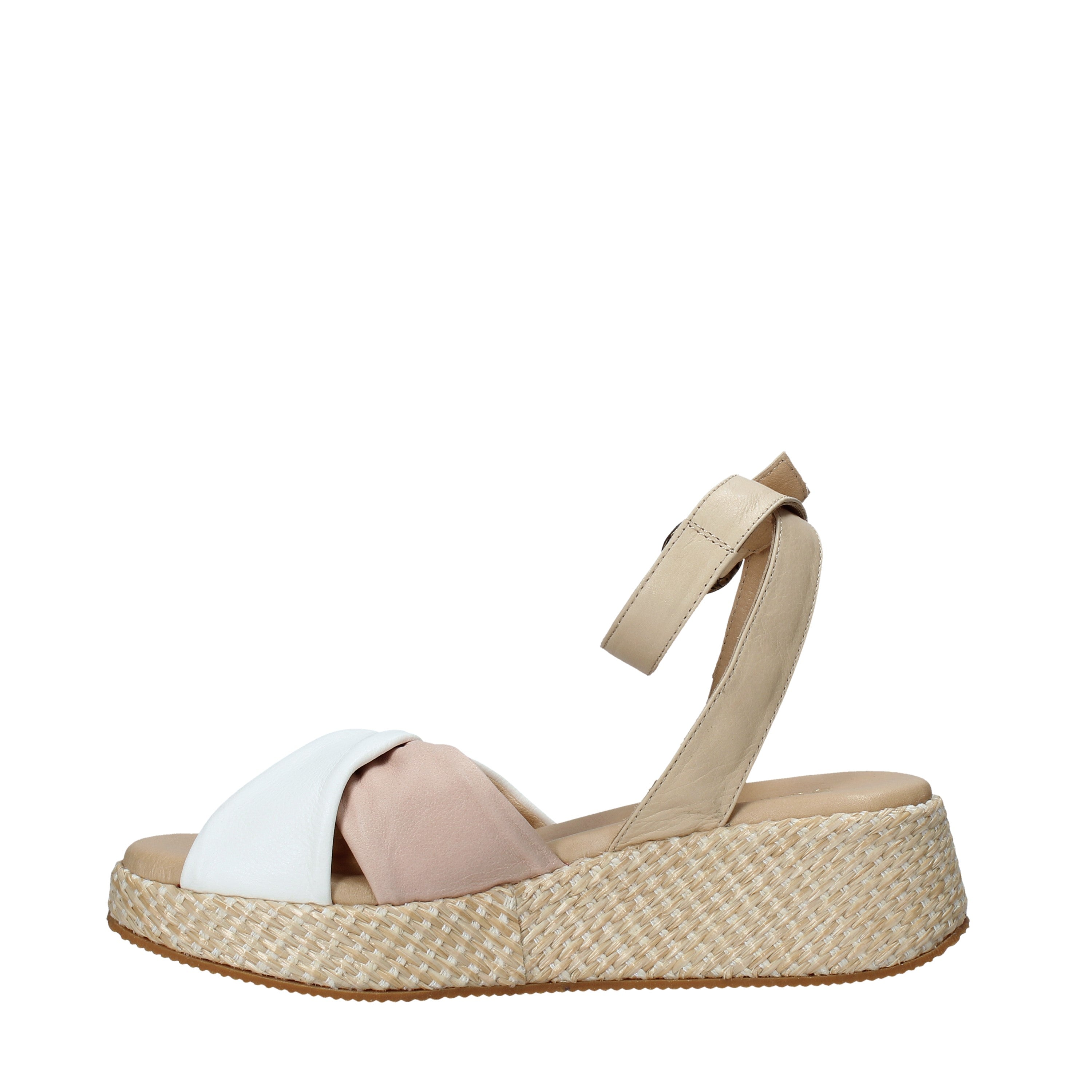 Sandali zeppa Beige Sshady
