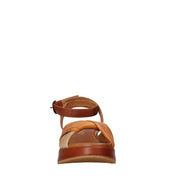 Sandali zeppa Marrone Sshady