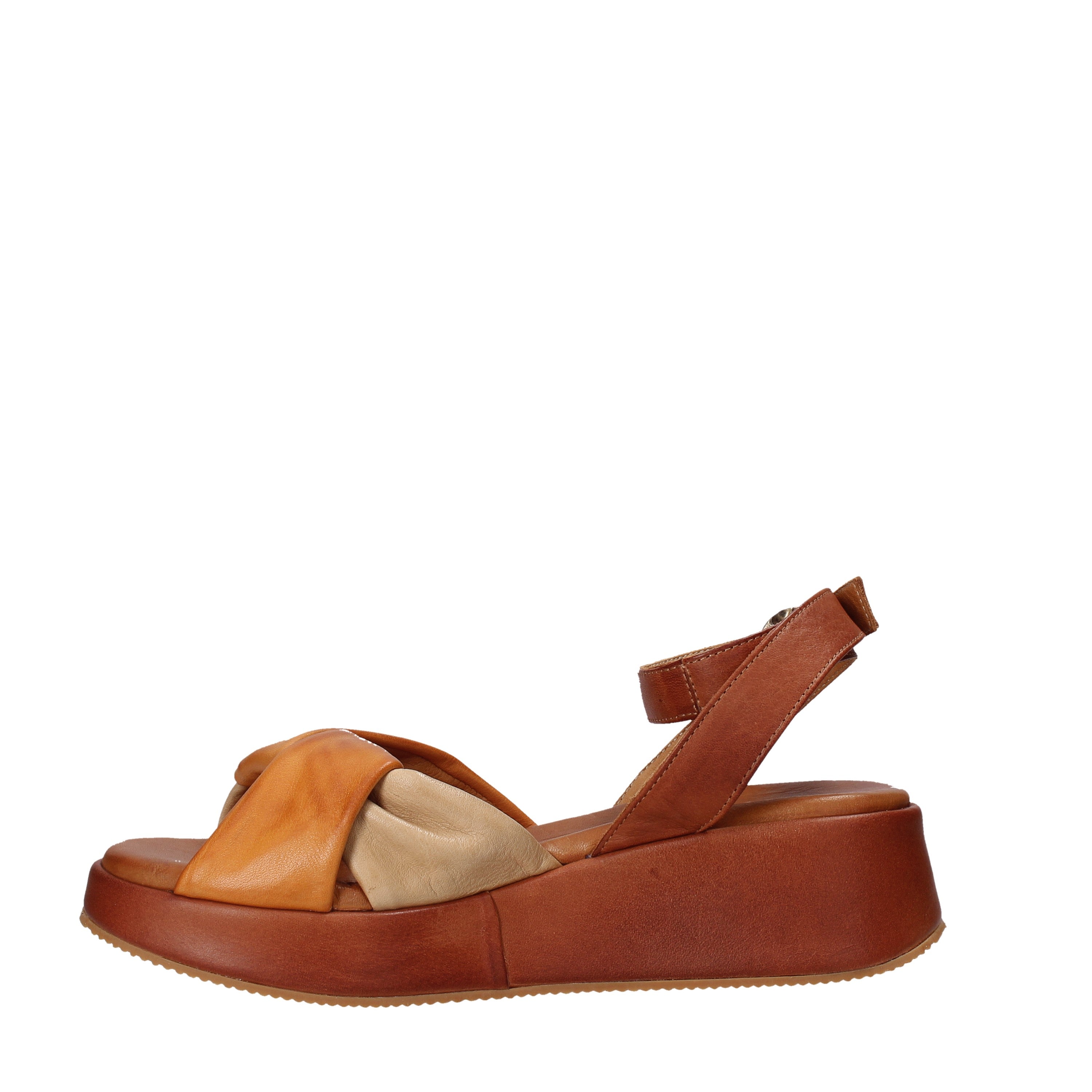 Sandali zeppa Marrone Sshady