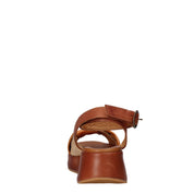 Sandali zeppa Marrone Sshady