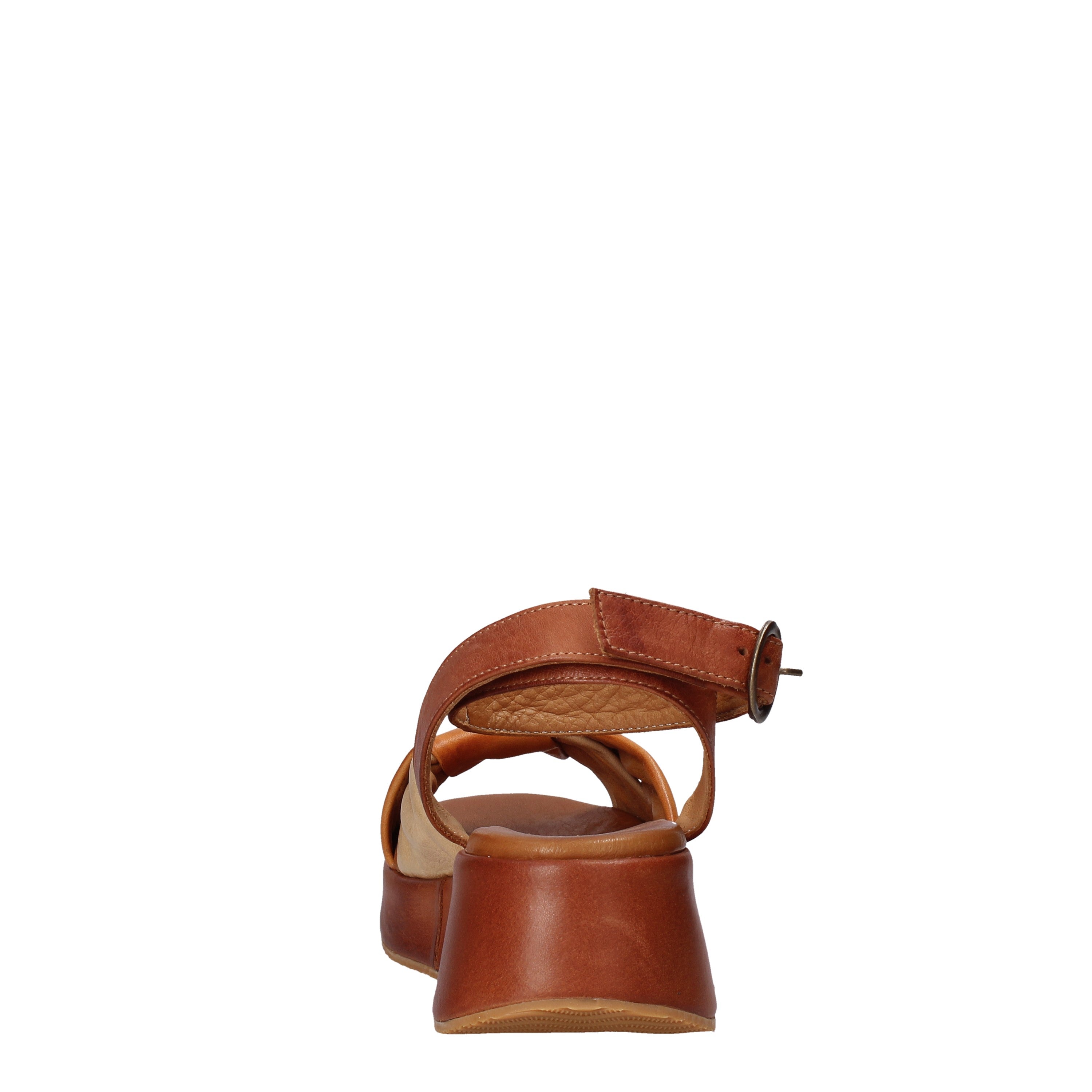 Sandali zeppa Marrone Sshady