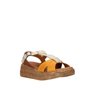 Sandali zeppa Marrone Sshady