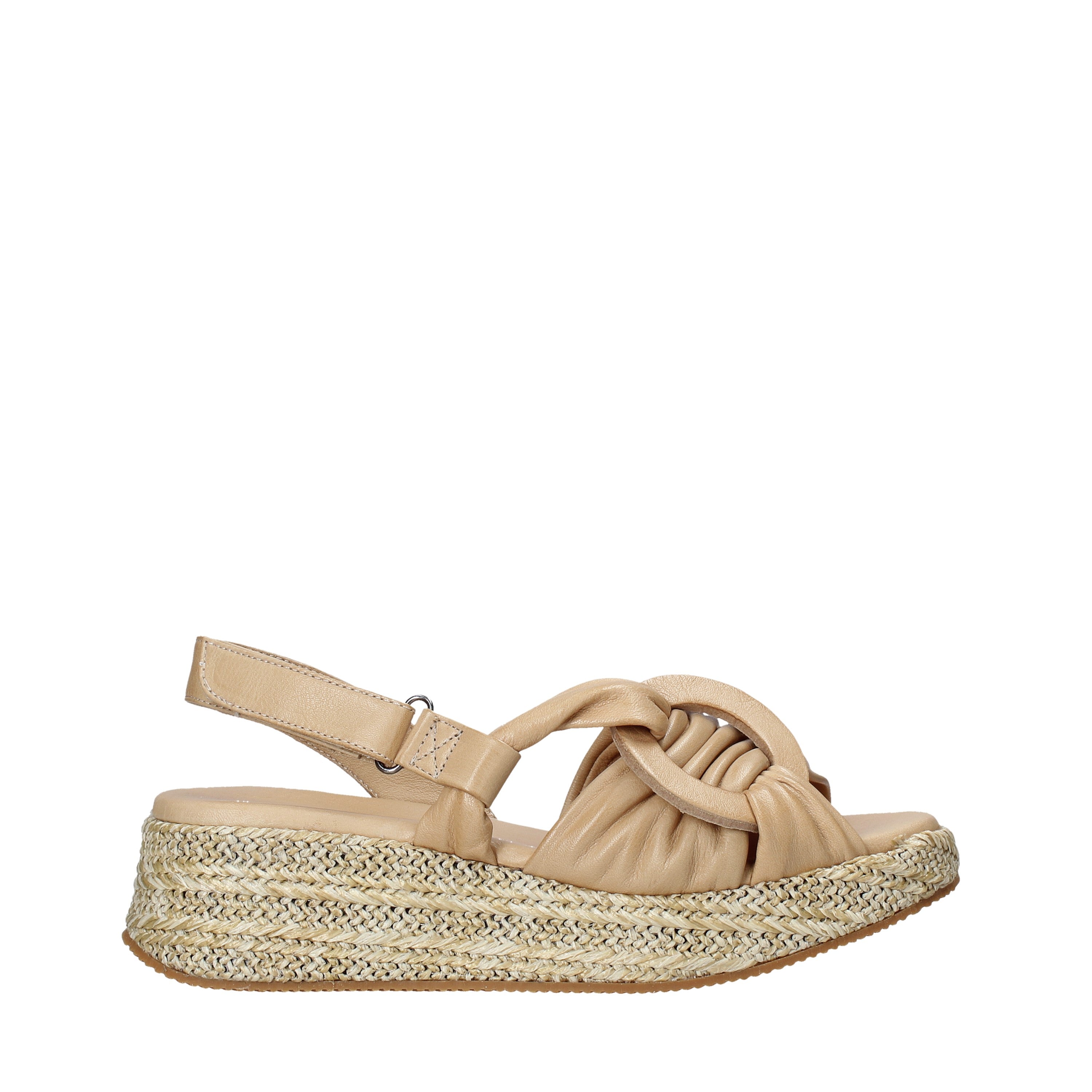 Sandali zeppa Beige Sshady