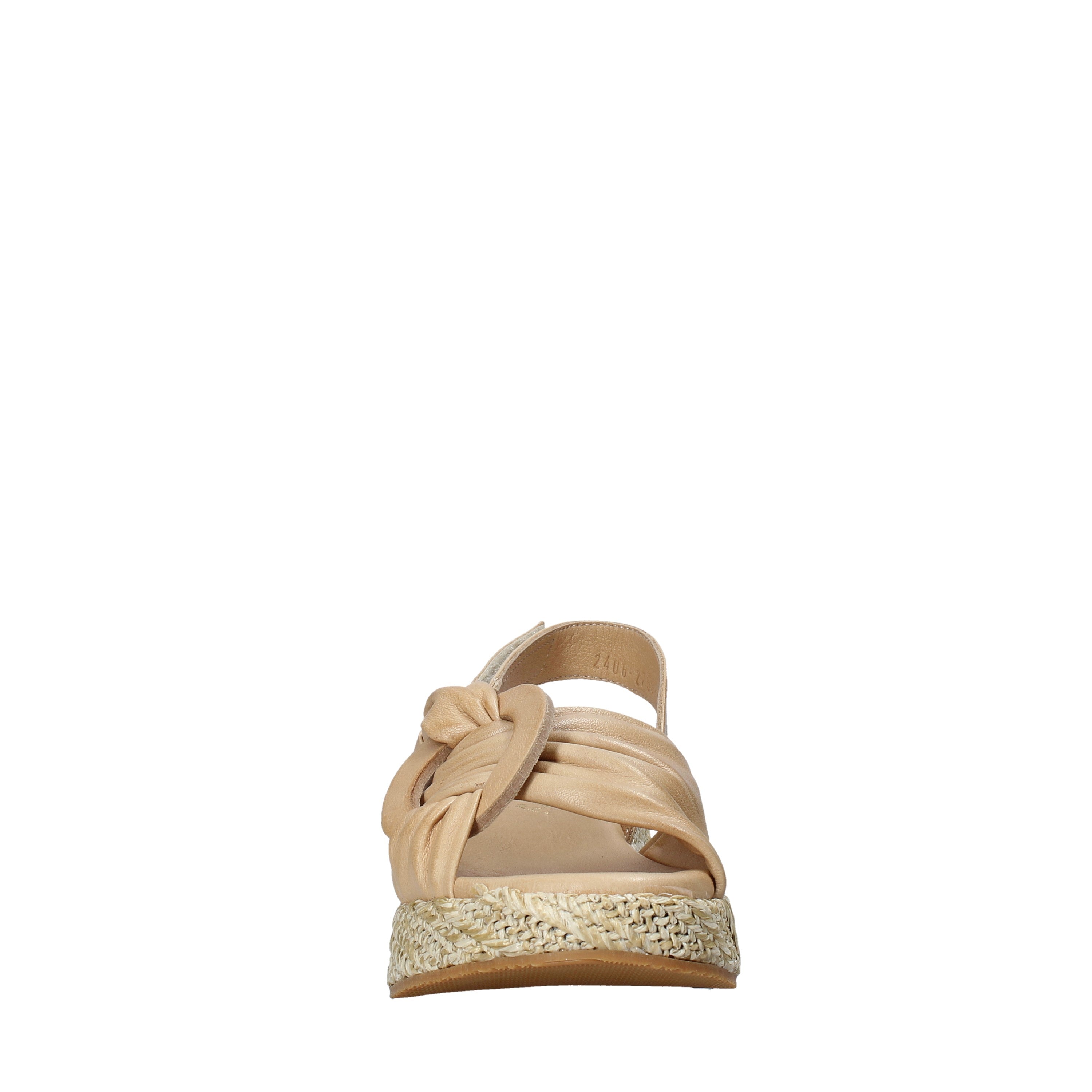 Sandali zeppa Beige Sshady