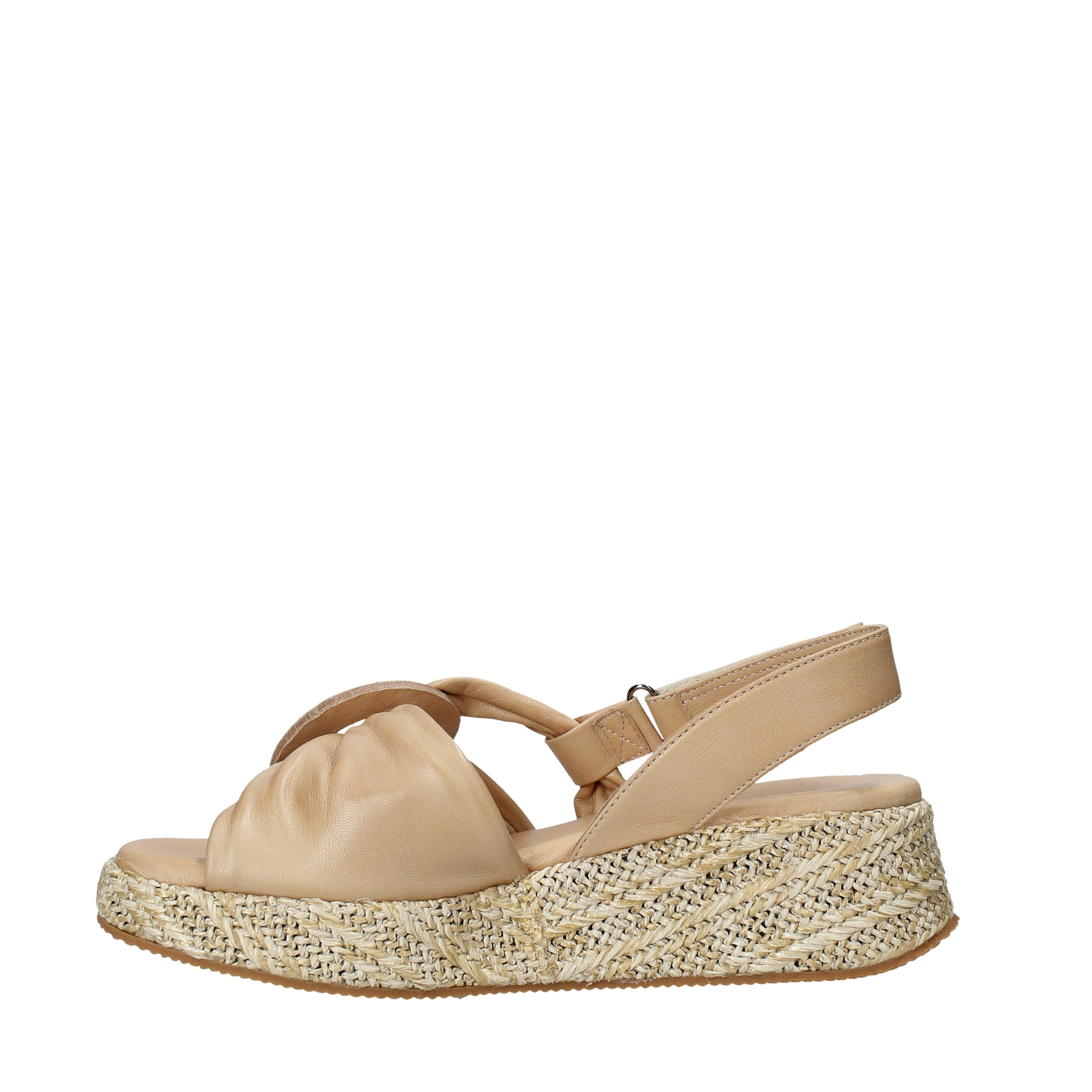 Sandali zeppa Beige Sshady