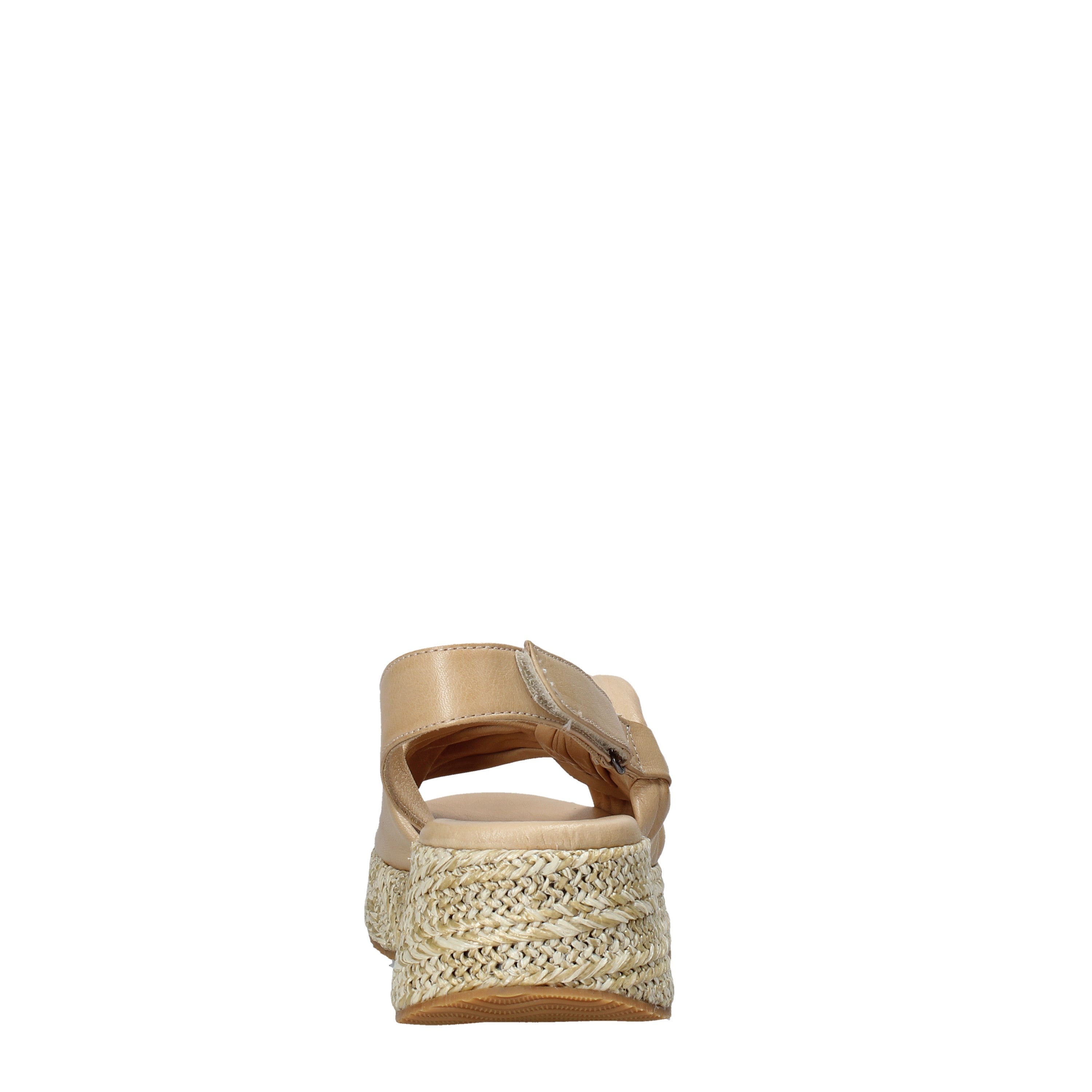 Sandali zeppa Beige Sshady