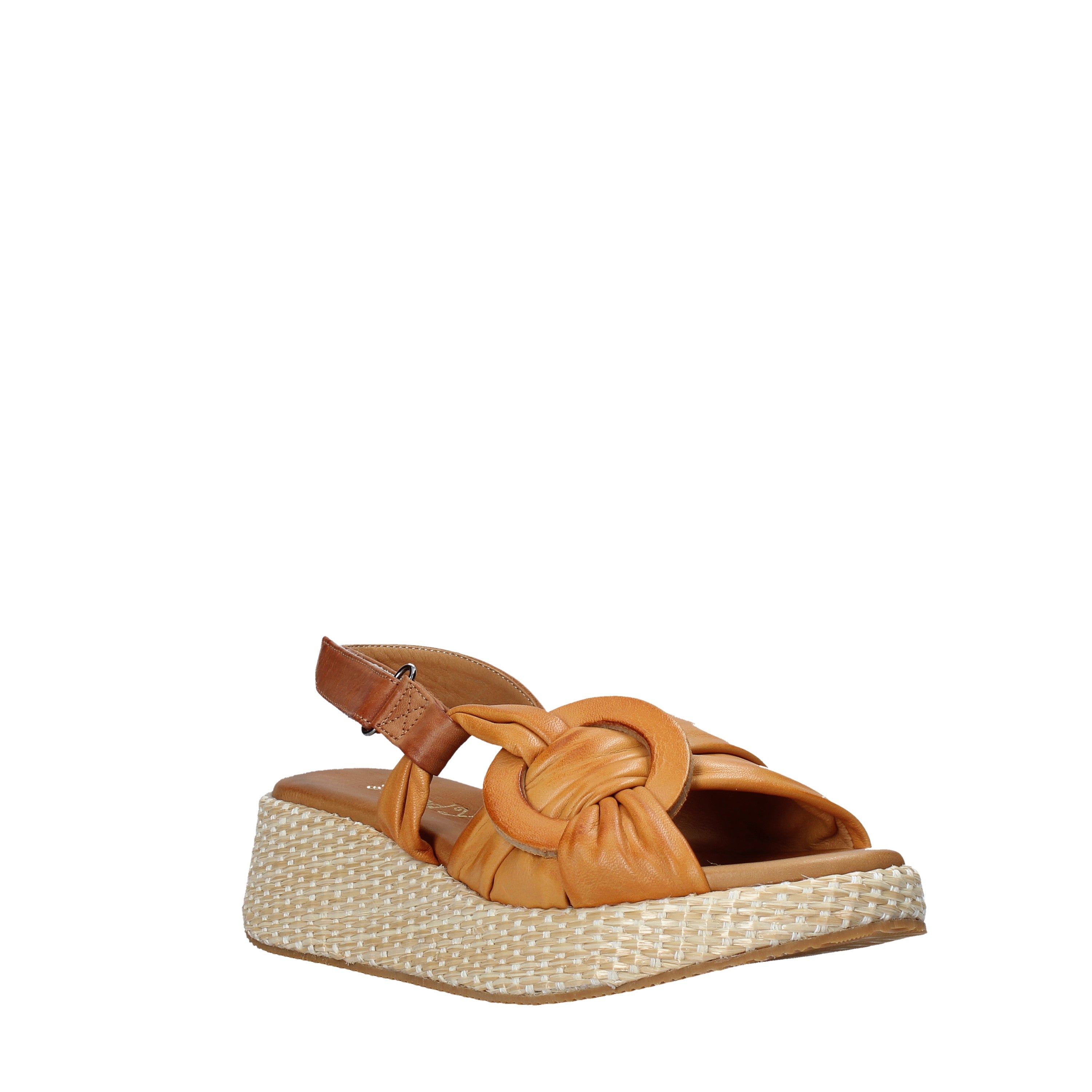 Sandali zeppa Marrone Sshady