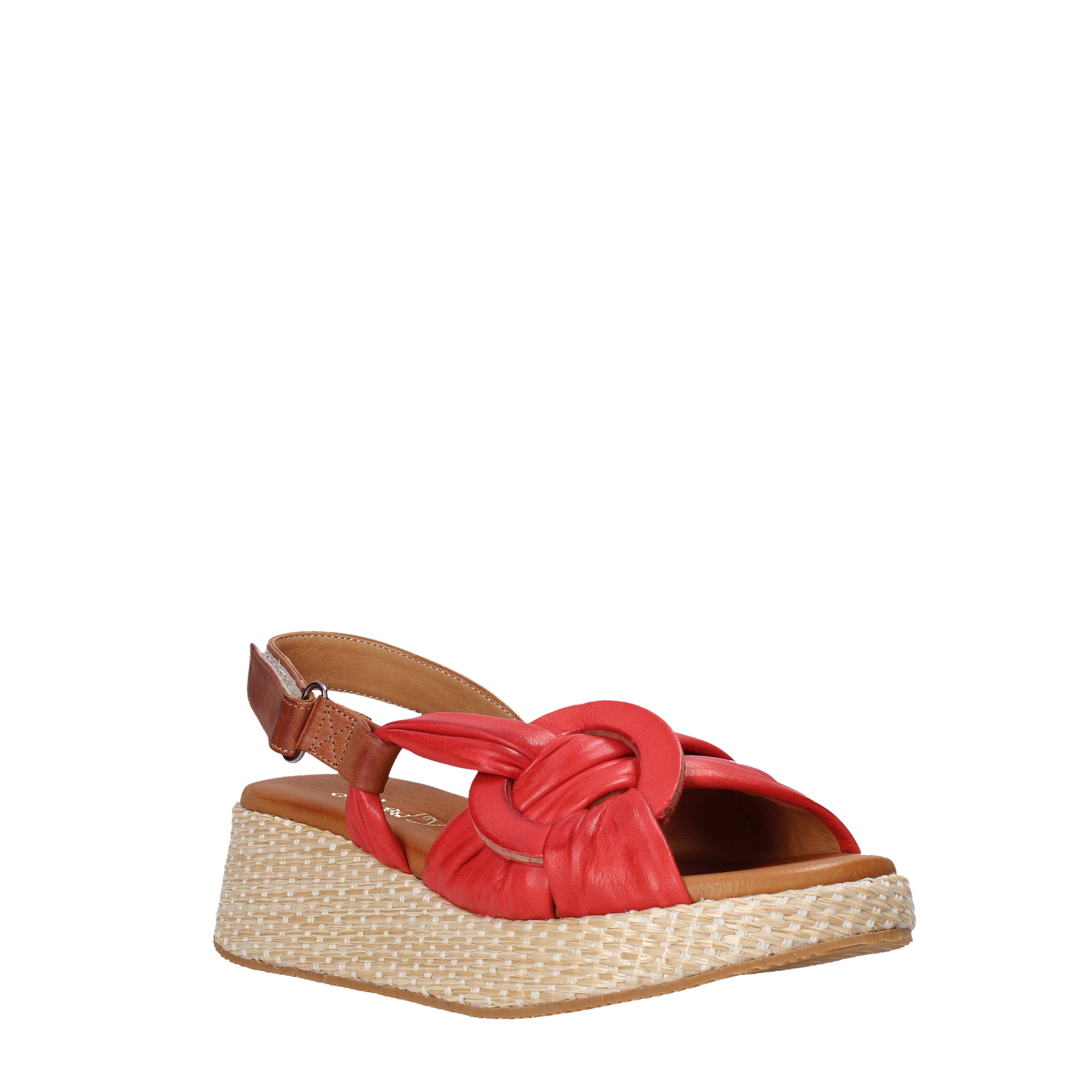 Sandali zeppa Rosso Sshady