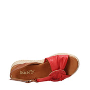 Sandali zeppa Rosso Sshady