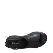 Sandali zeppa Nero Sshady