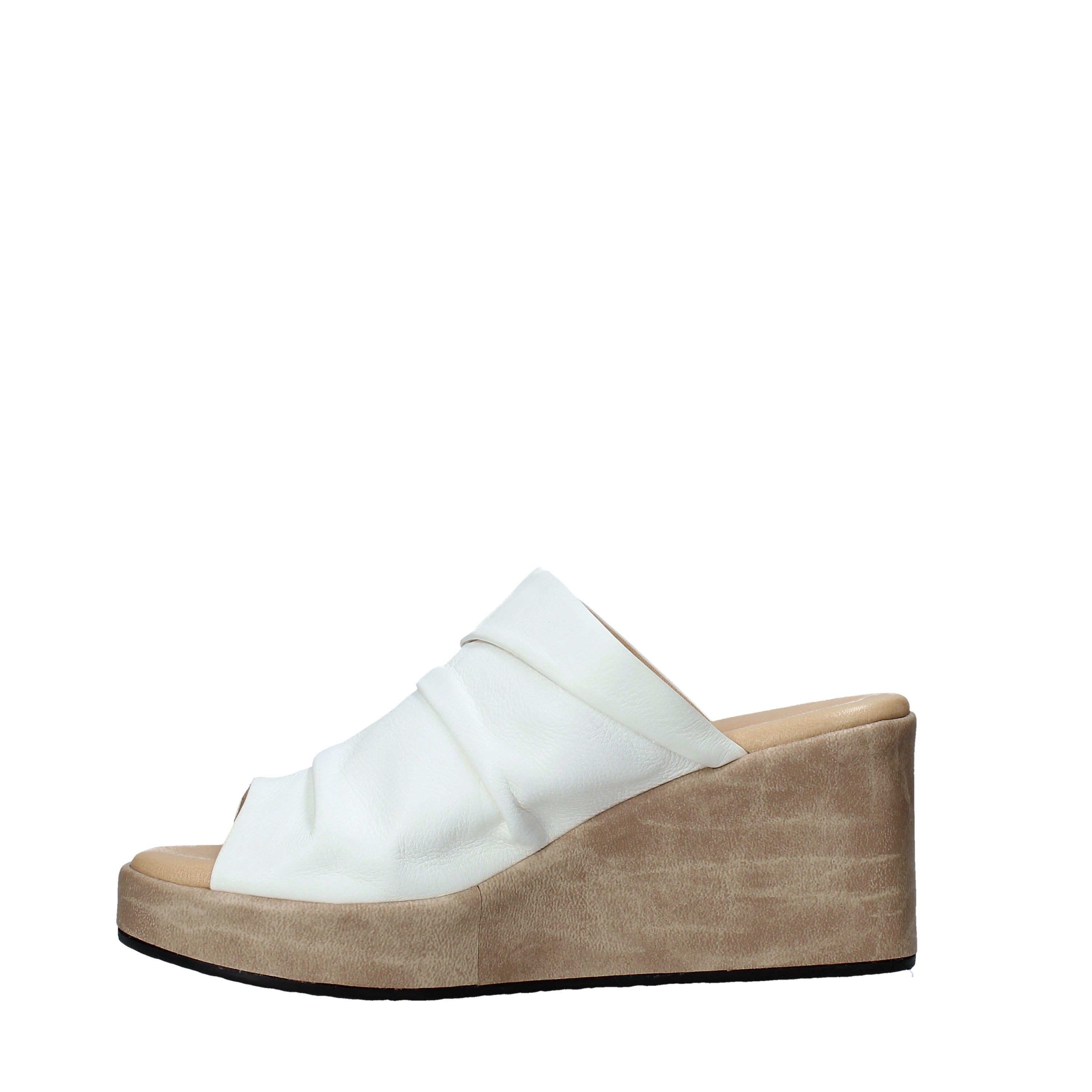 Sandali zeppa Bianco Sshady