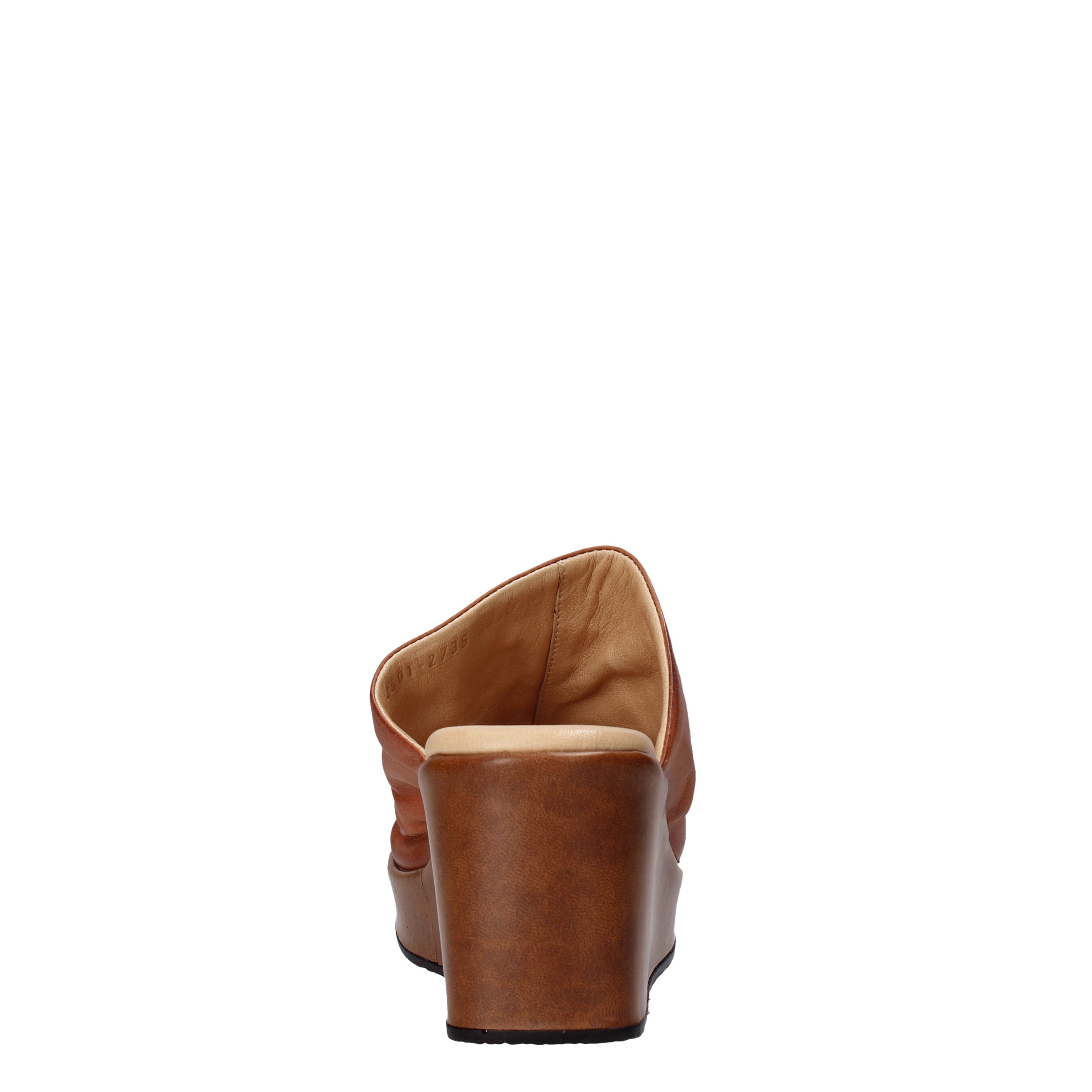 Sandali zeppa Marrone Sshady